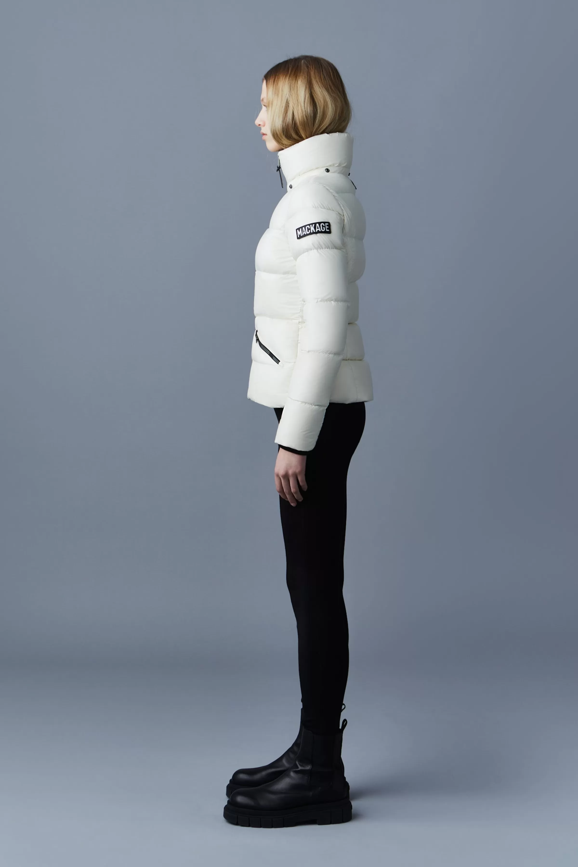 Madalyn, Lustrous Light Down Jacket With Hood For Ladies | ® US | Mackage Online