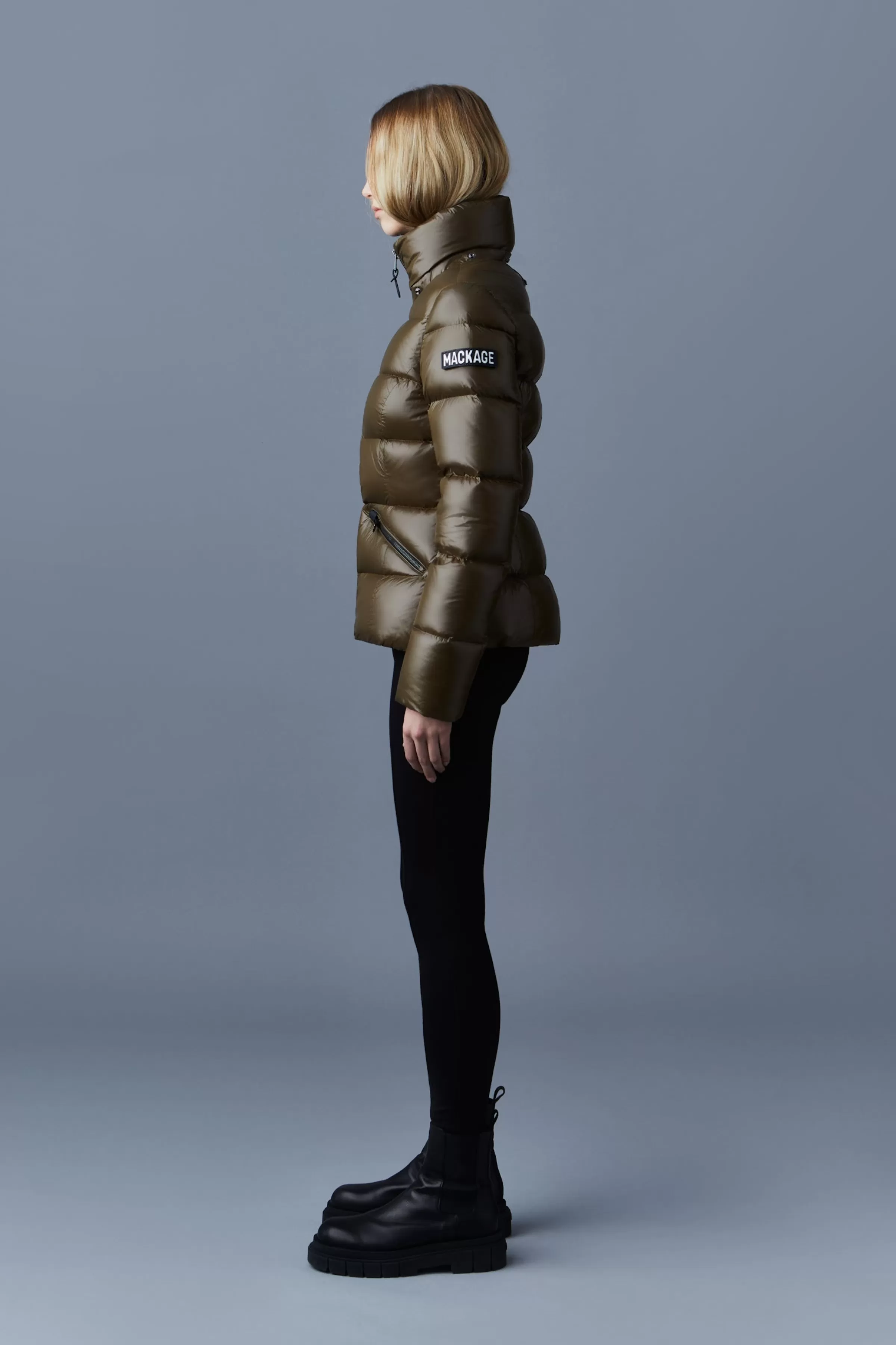 Madalyn, Lustrous Light Down Jacket With Hood For Ladies | ® US | Mackage Online
