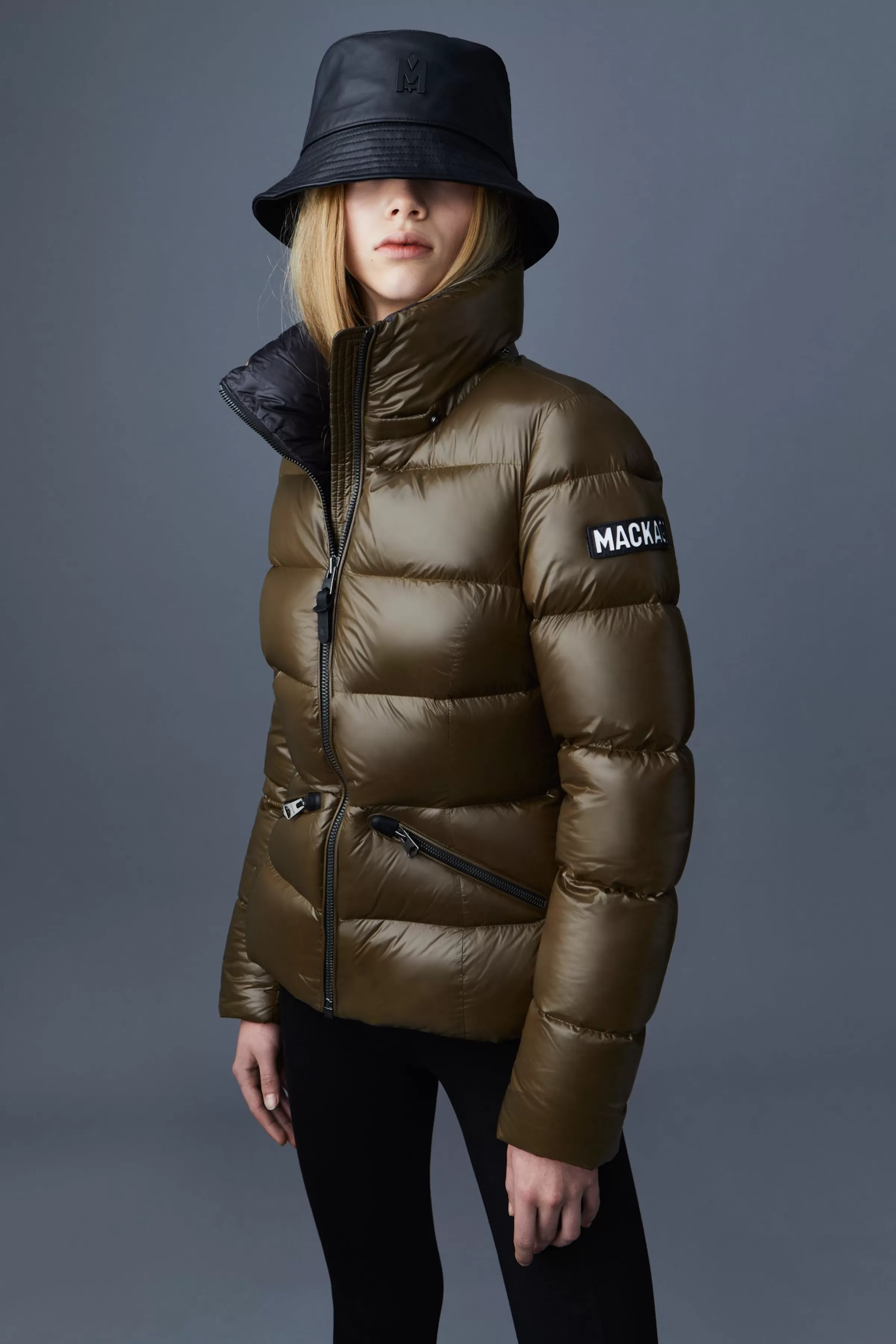 Madalyn, Lustrous Light Down Jacket With Hood For Ladies | ® US | Mackage Online