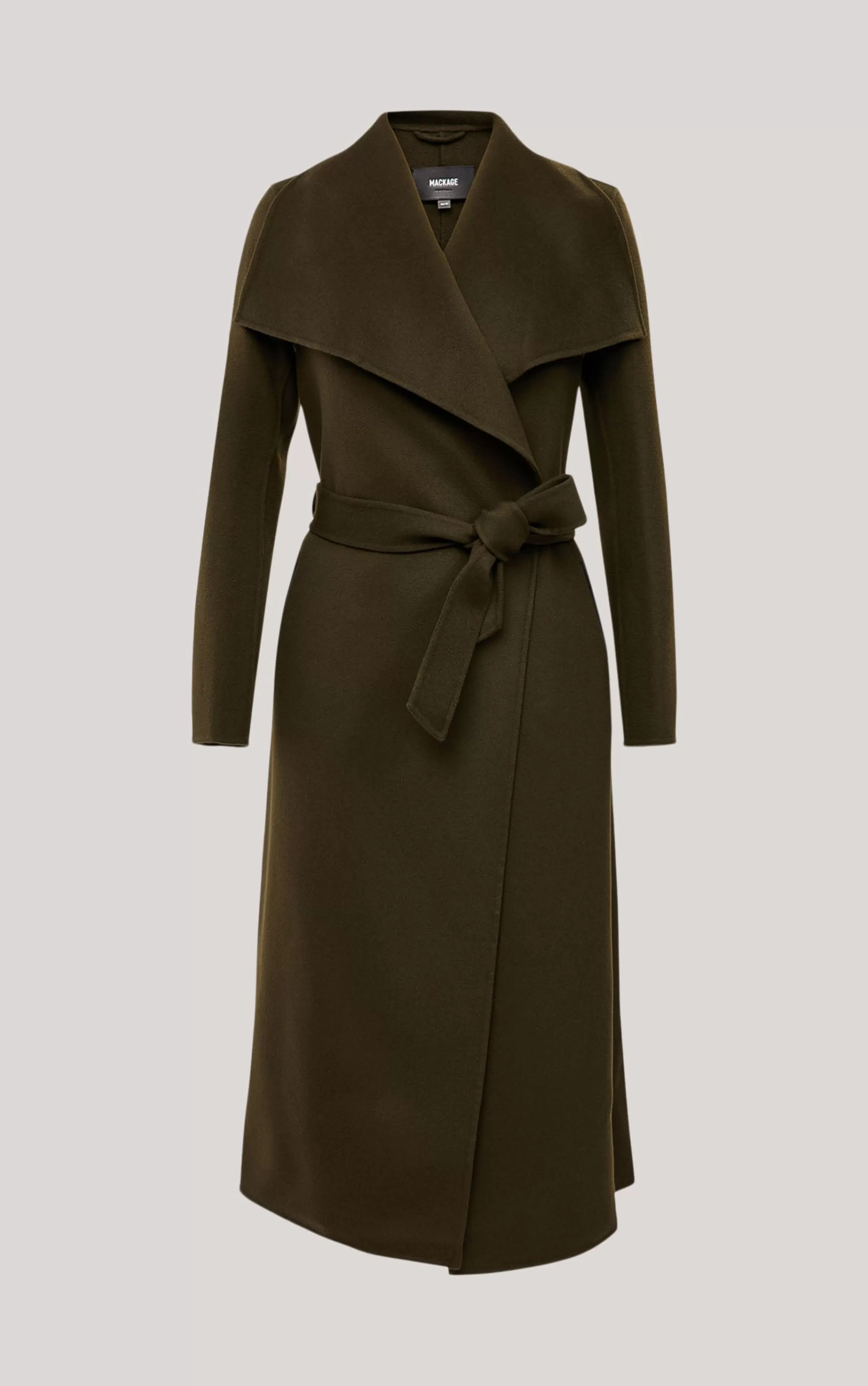 Mai, Double-face Wool Wrap Coat For Ladies | ® US | Mackage Outlet