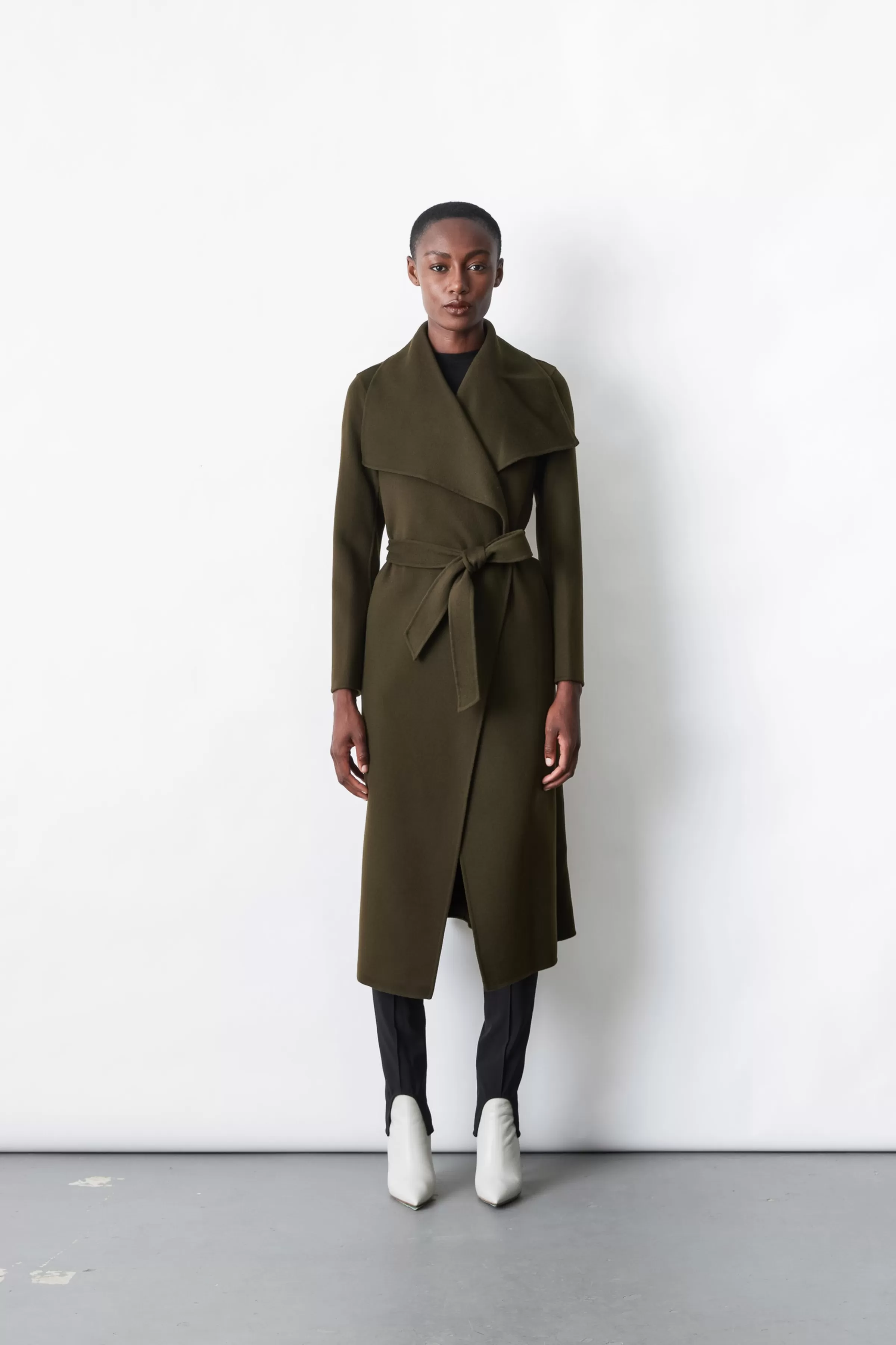 Mai, Double-face Wool Wrap Coat For Ladies | ® US | Mackage Outlet