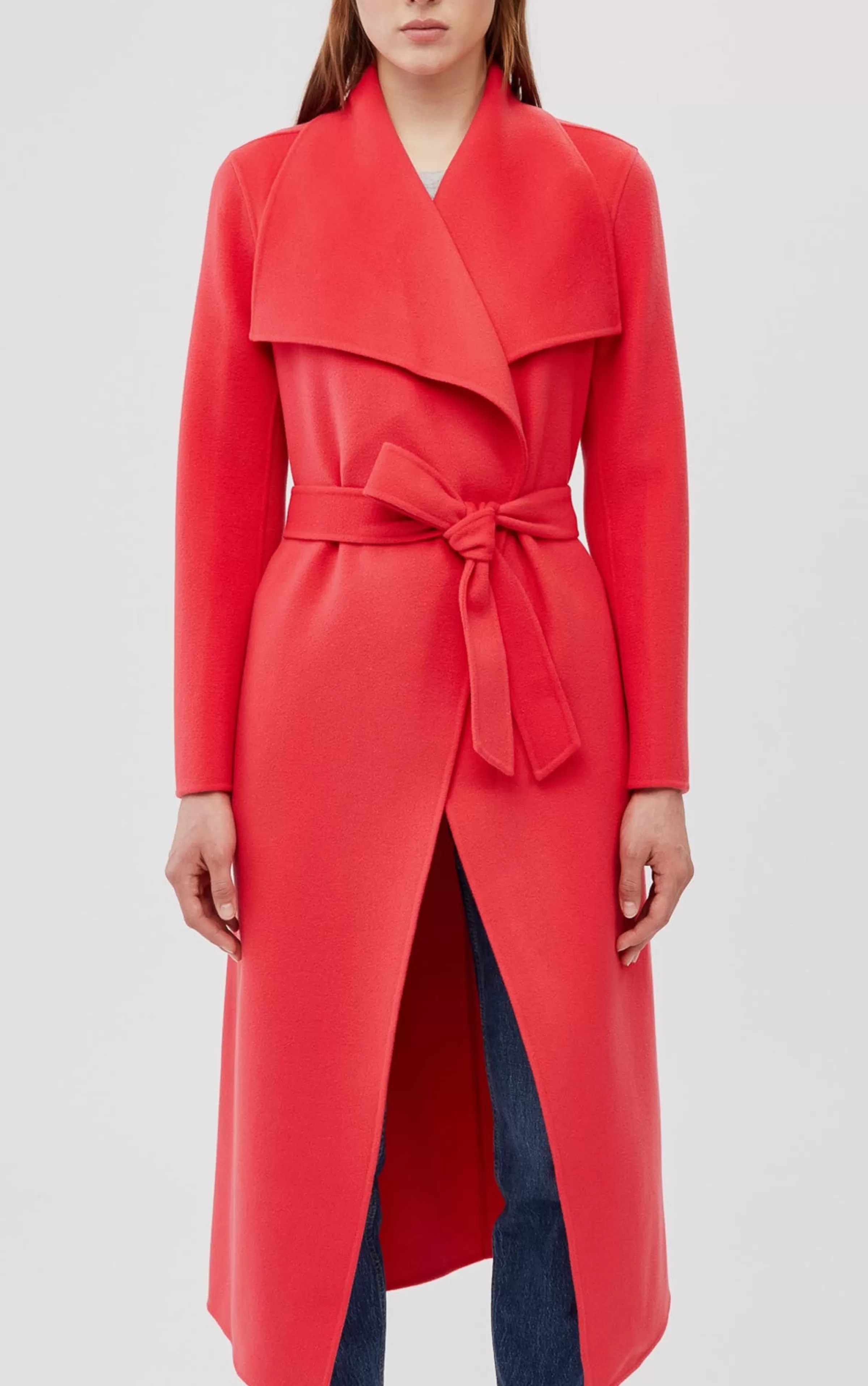 Mai, Double-face Wool Wrap Coat For Ladies | ® US | Mackage Outlet