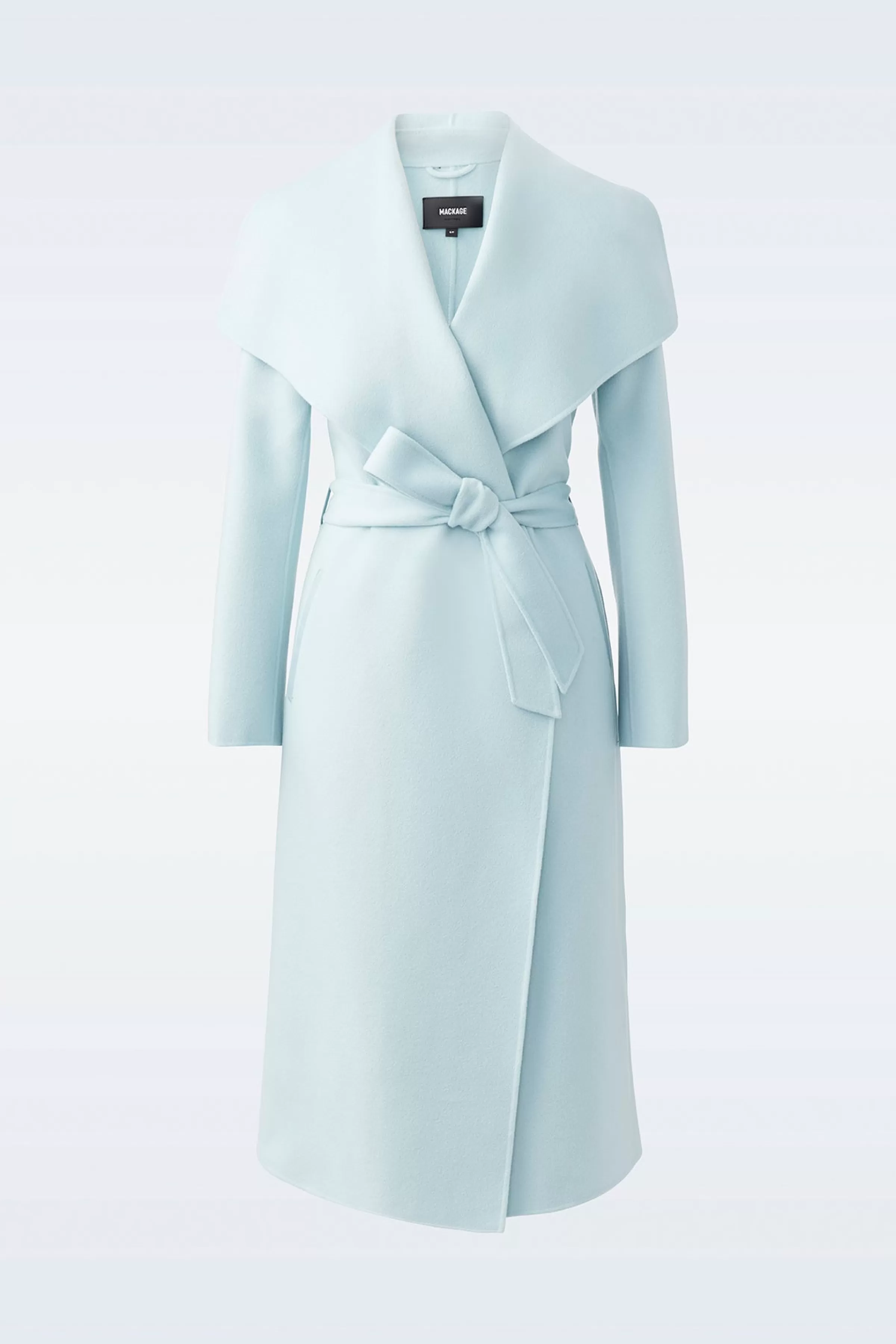 Mai, Double-face Wool Wrap Coat For Ladies | ® US | Mackage Outlet