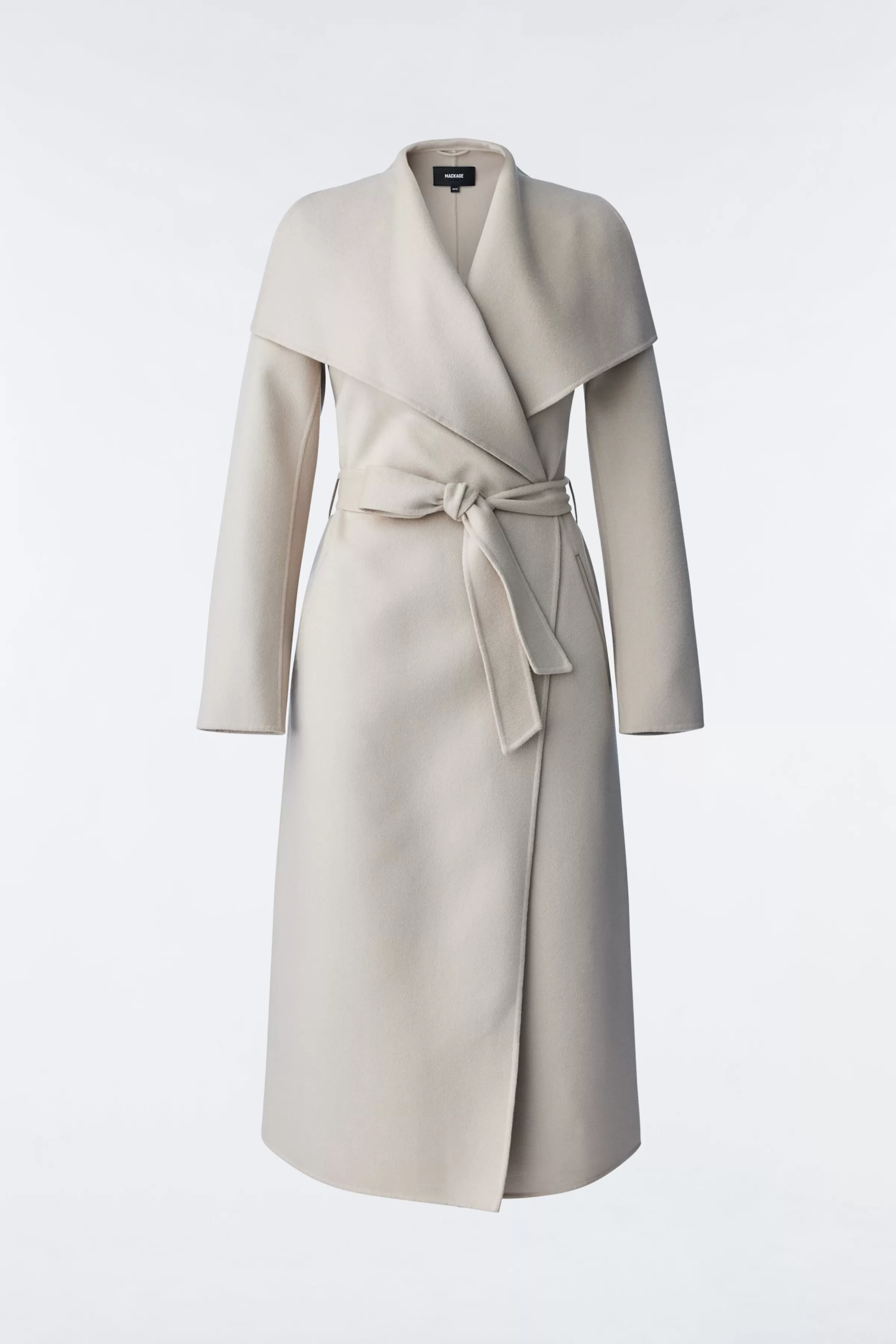 Mai, Double-face Wool Wrap Coat For Ladies | ® US | Mackage Outlet