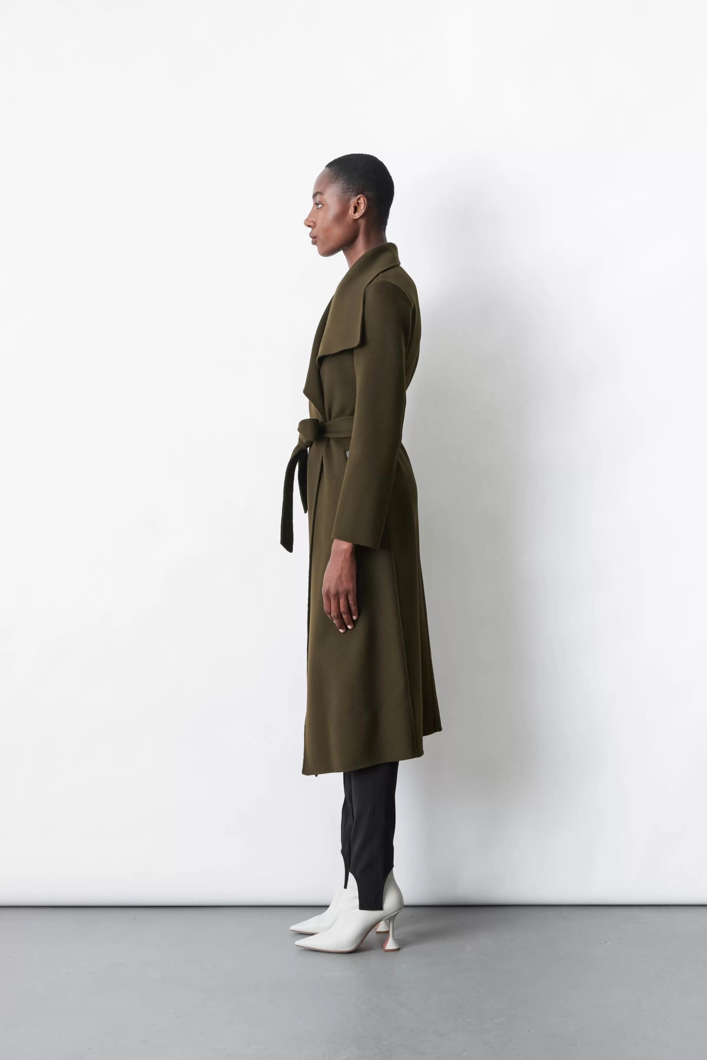 Mai, Double-face Wool Wrap Coat For Ladies | ® US | Mackage Outlet