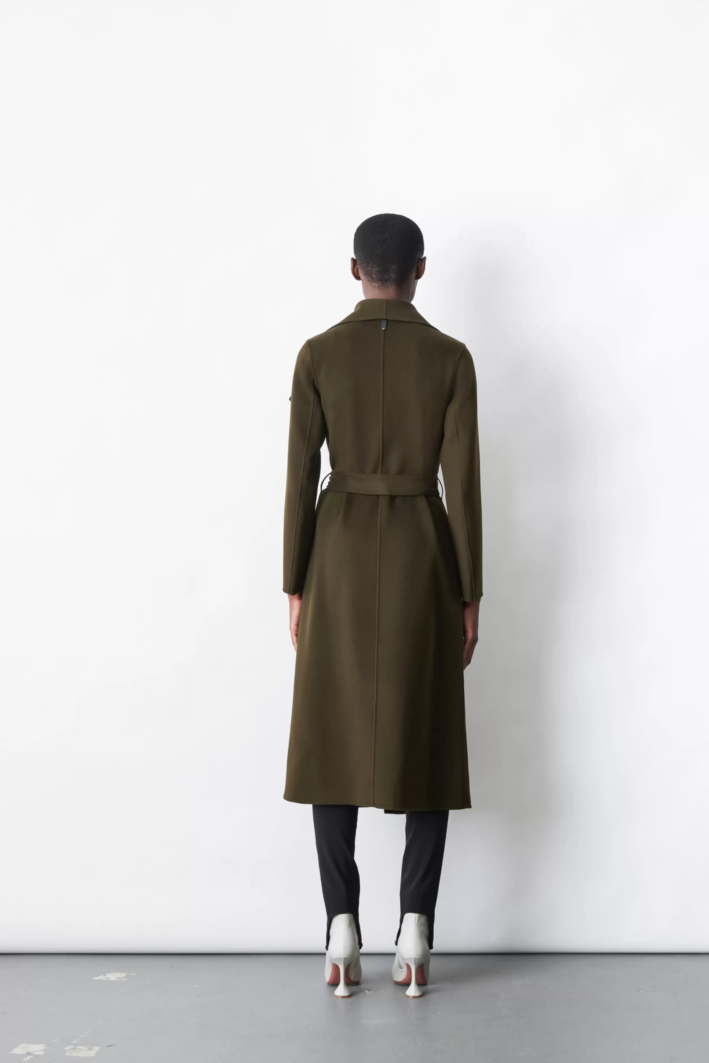 Mai, Double-face Wool Wrap Coat For Ladies | ® US | Mackage Outlet