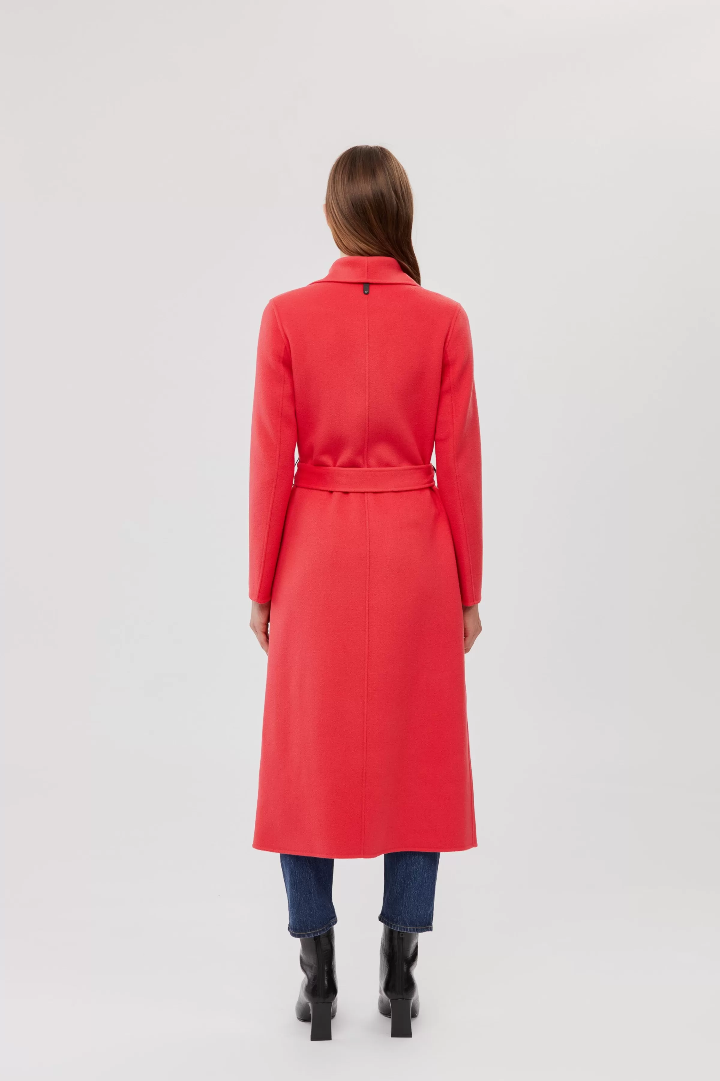 Mai, Double-face Wool Wrap Coat For Ladies | ® US | Mackage Outlet