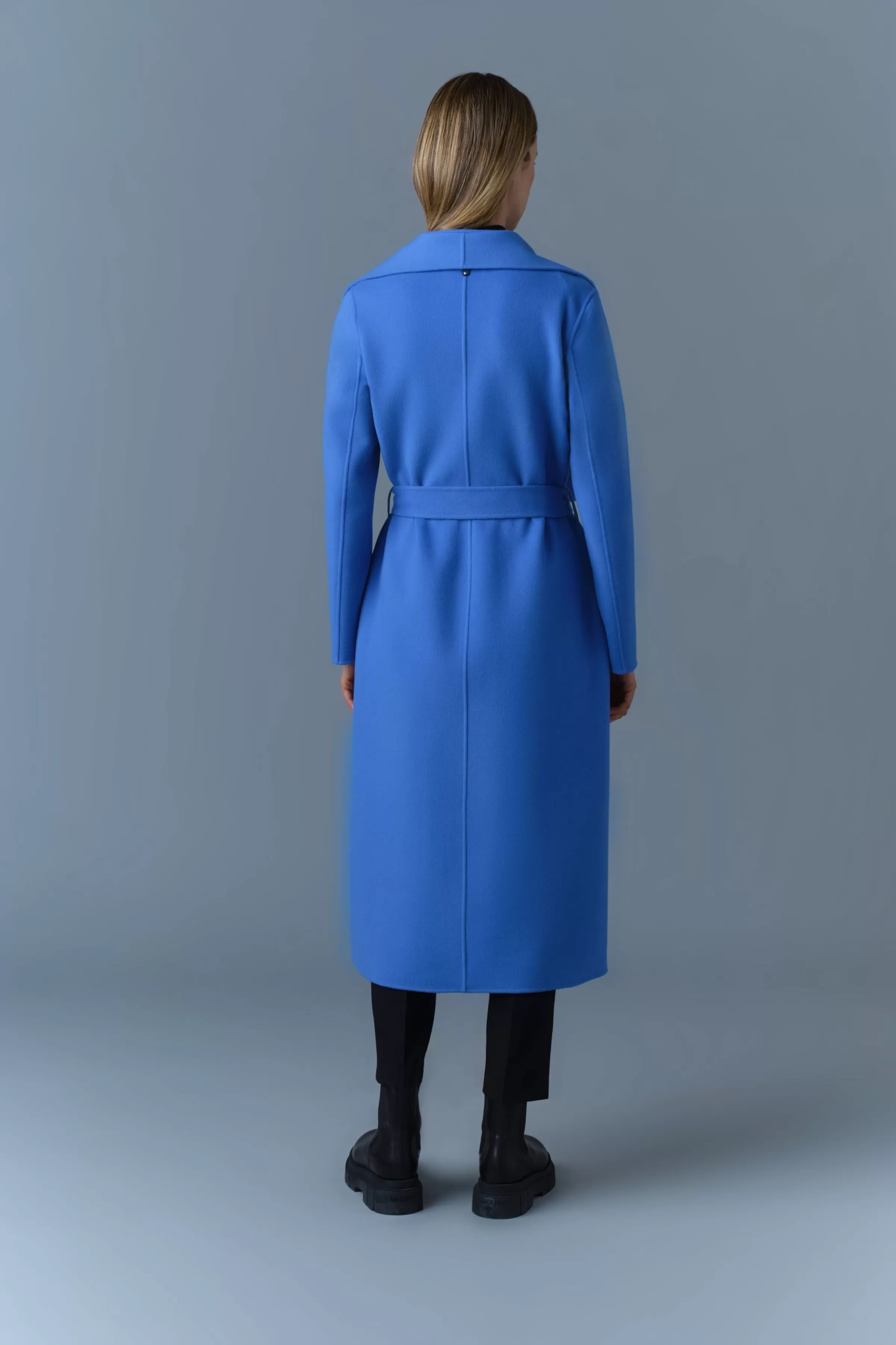 Mai, Double-face Wool Wrap Coat For Ladies | ® US | Mackage Outlet