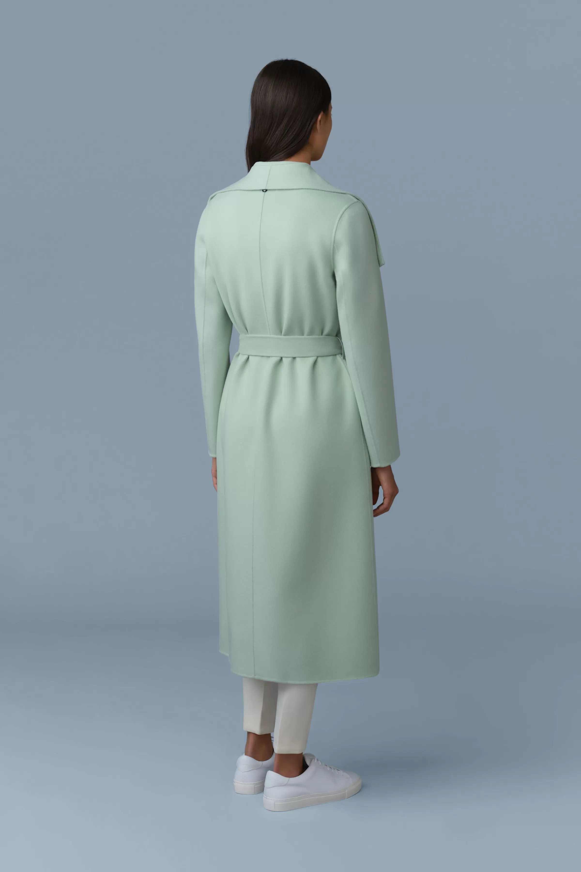 Mai, Double-face Wool Wrap Coat For Ladies | ® US | Mackage Outlet