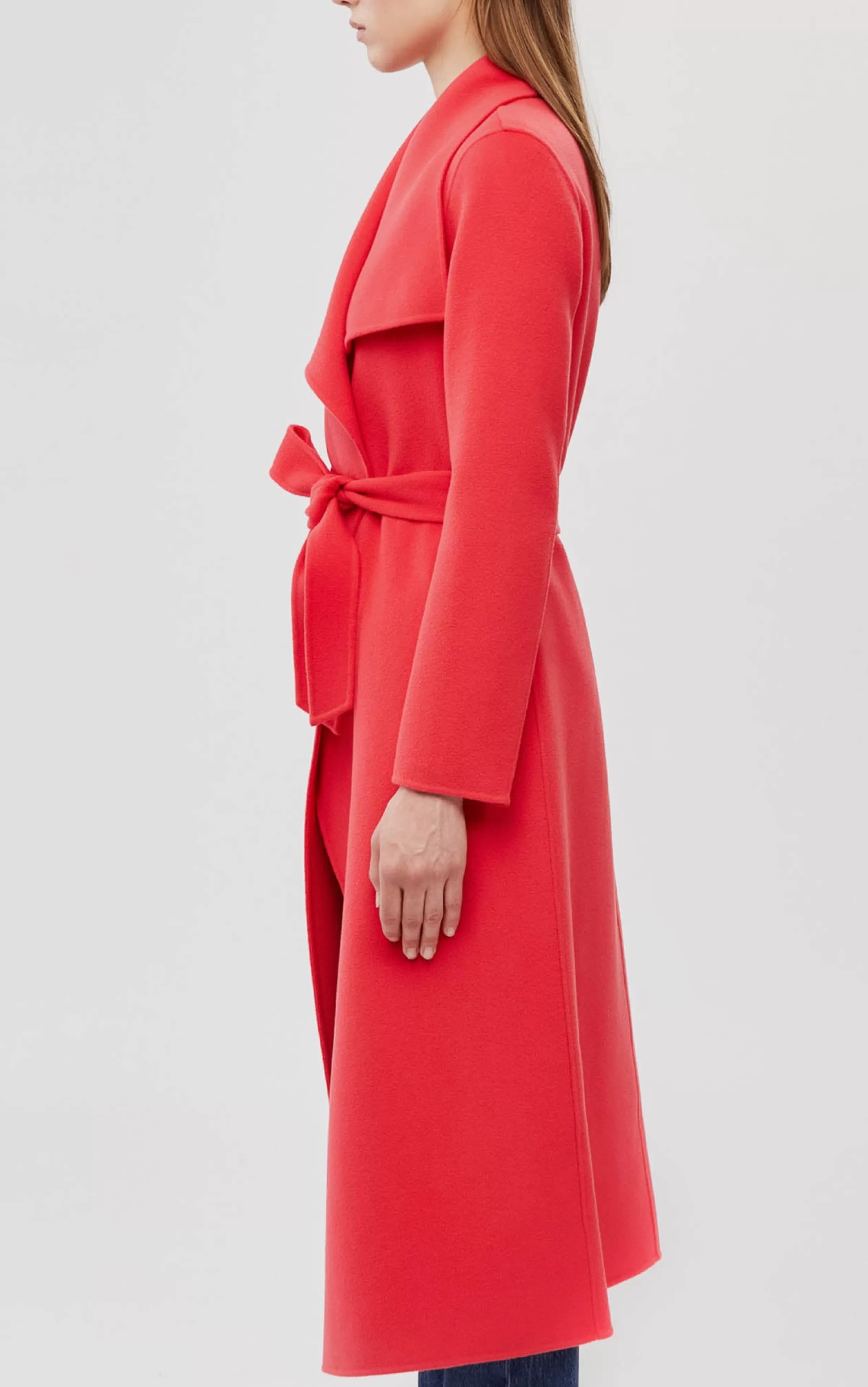 Mai, Double-face Wool Wrap Coat For Ladies | ® US | Mackage Outlet