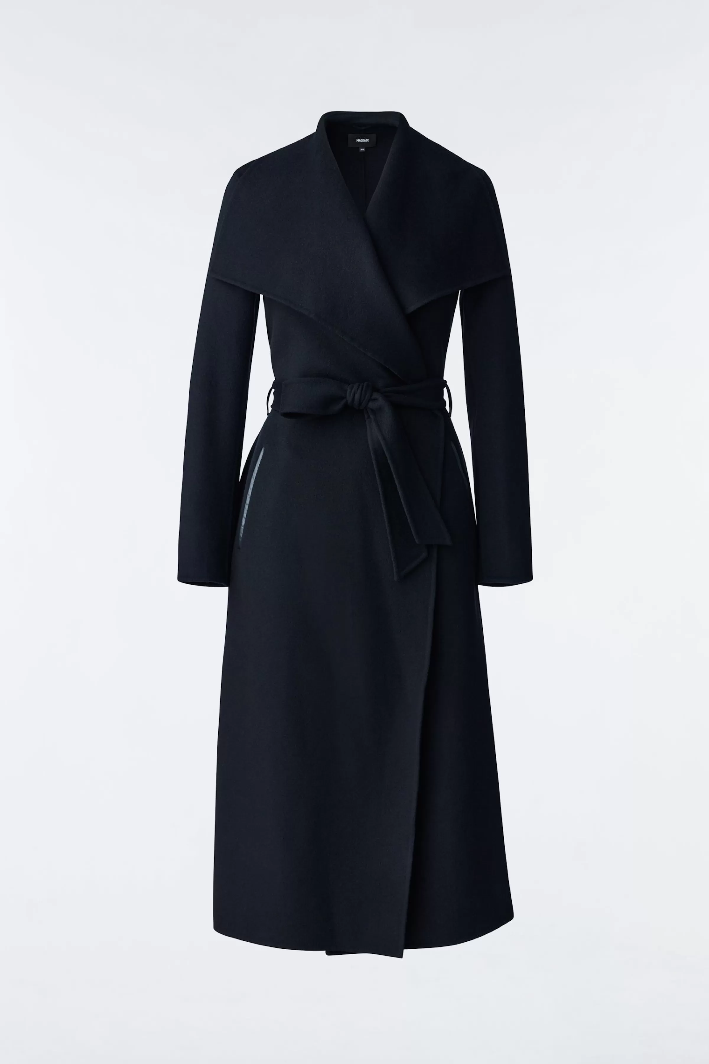 Mai, Double-face Wool Wrap Coat For Ladies | ® US | Mackage Outlet