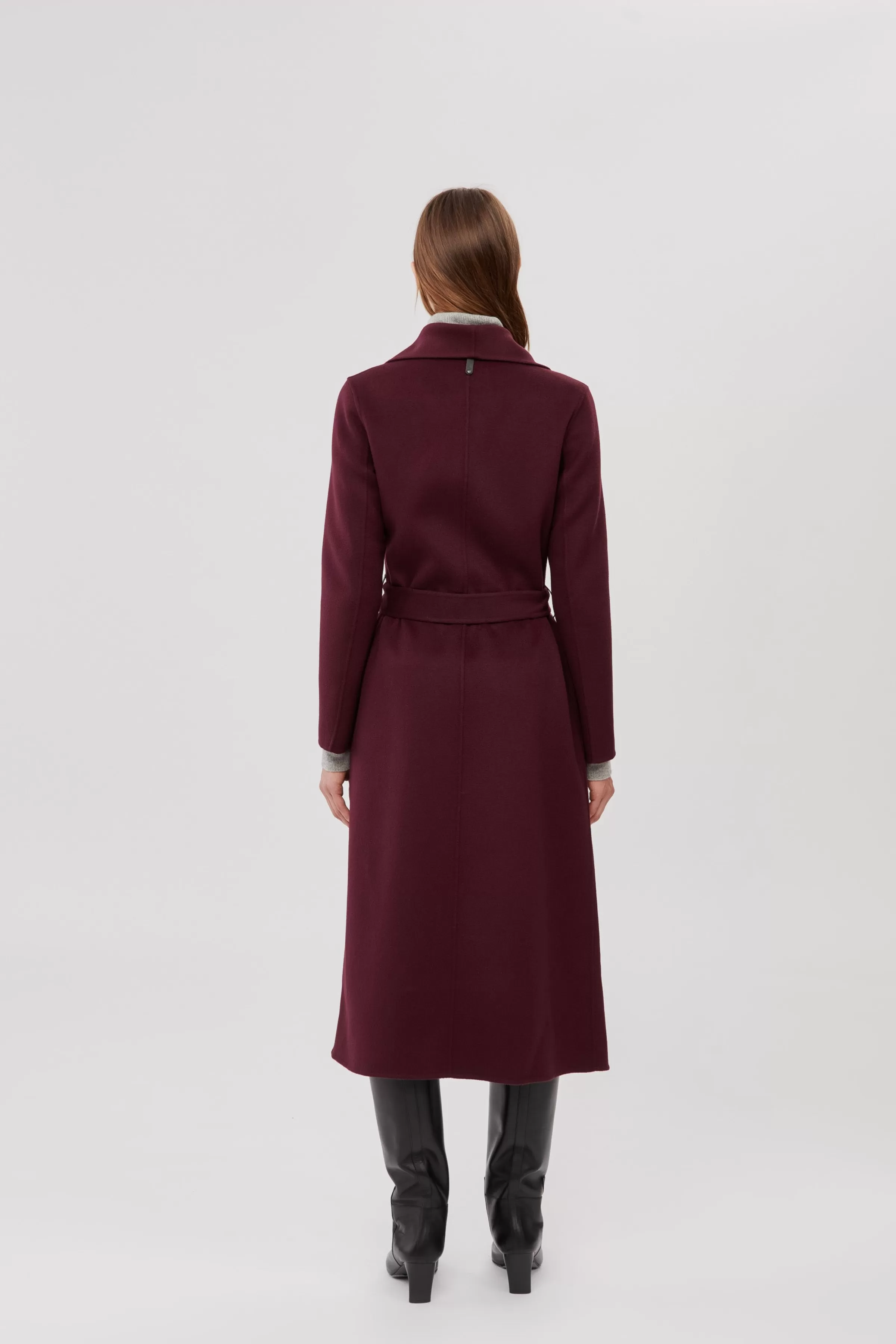 Mai, Double-face Wool Wrap Coat For Ladies | ® US | Mackage Sale