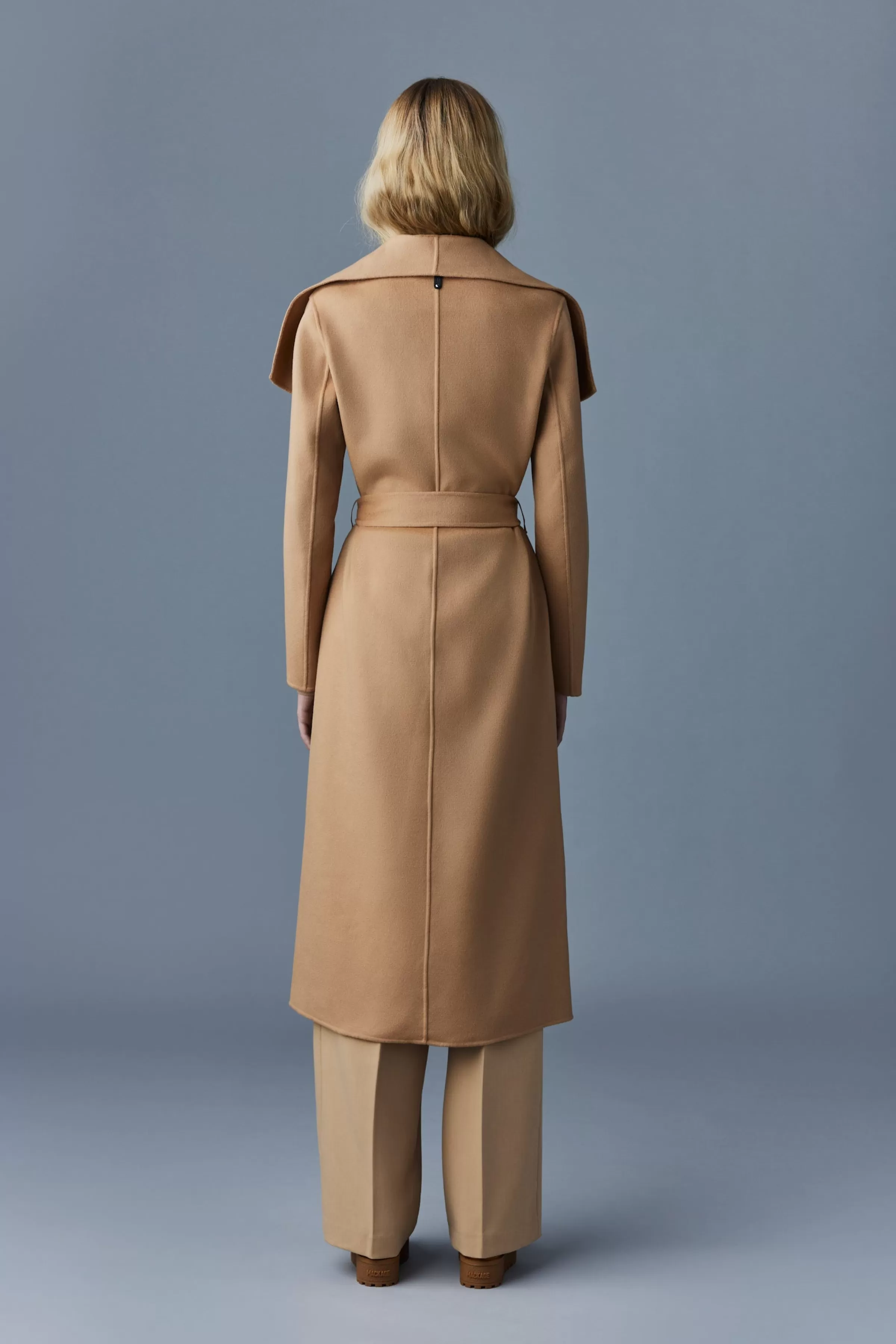 Mai, Double-face Wool Wrap Coat For Ladies | ® US | Mackage Sale