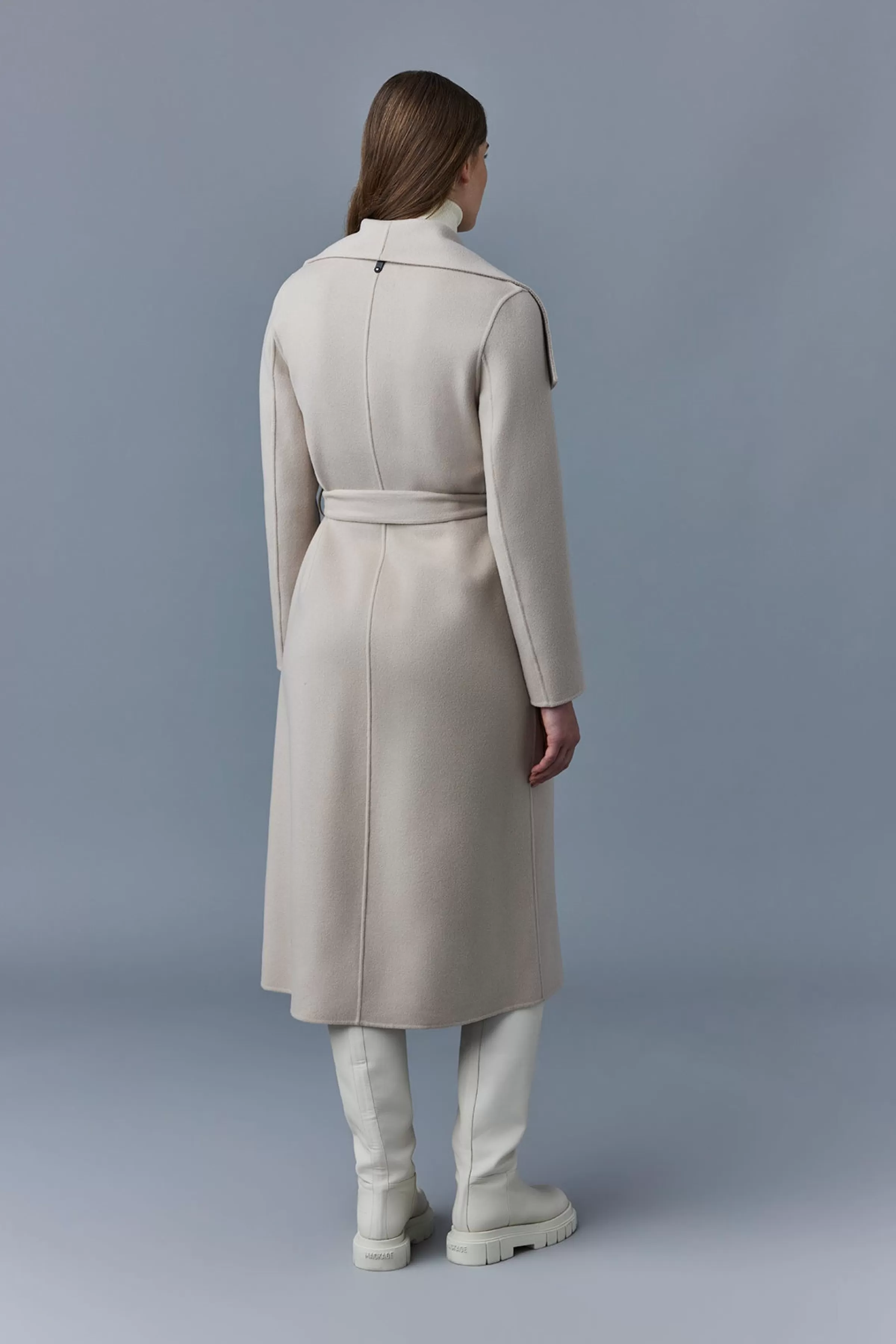 Mai, Double-face Wool Wrap Coat For Ladies | ® US | Mackage Sale