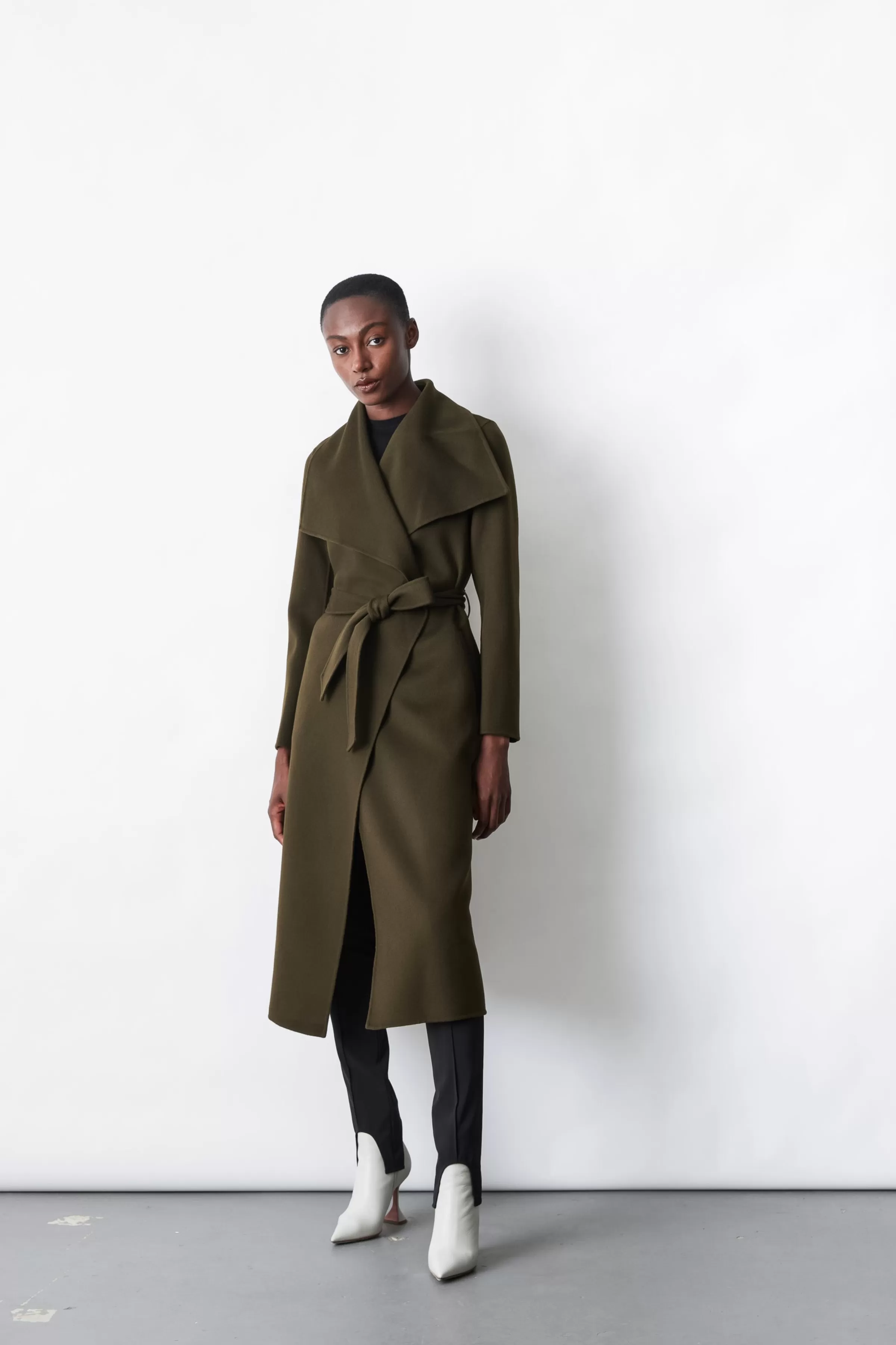 Mai, Double-face Wool Wrap Coat For Ladies | ® US | Mackage Sale