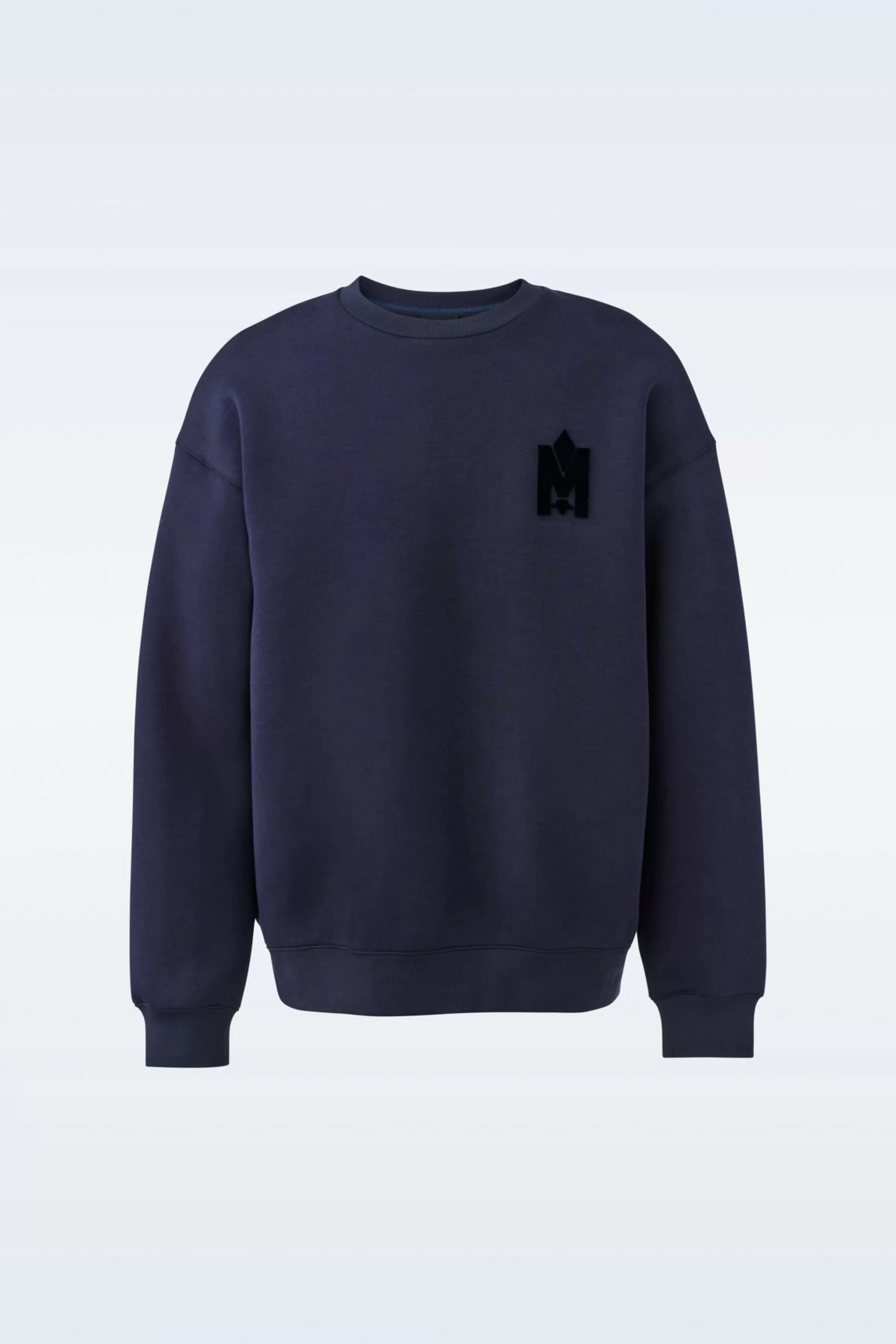 Max, Double Face Jersey Sweatshirt With Embroidered Logo For Men | ® US | Mackage Clearance
