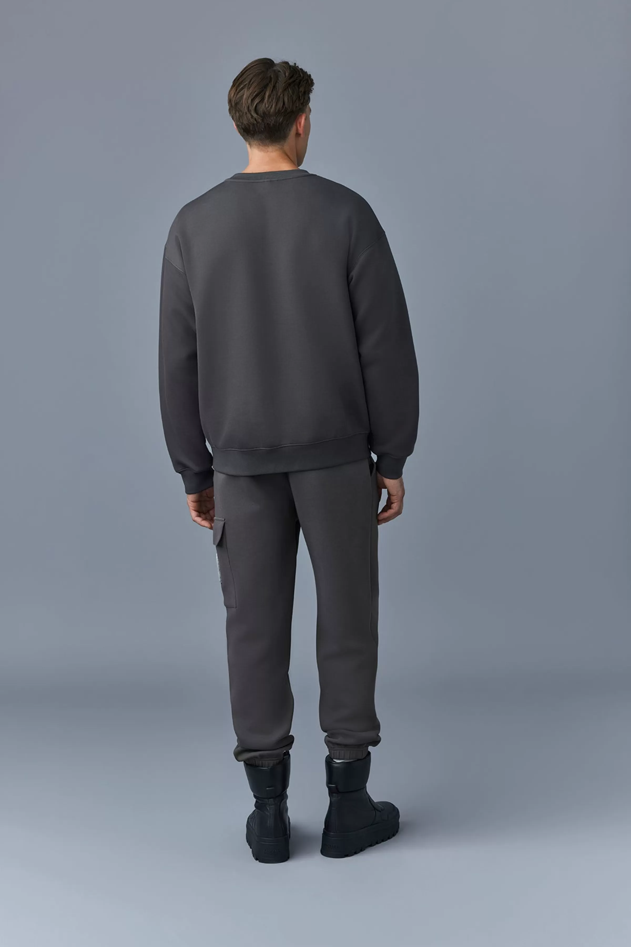 Max, Double Face Jersey Sweatshirt With Embroidered Logo For Men | ® US | Mackage Clearance