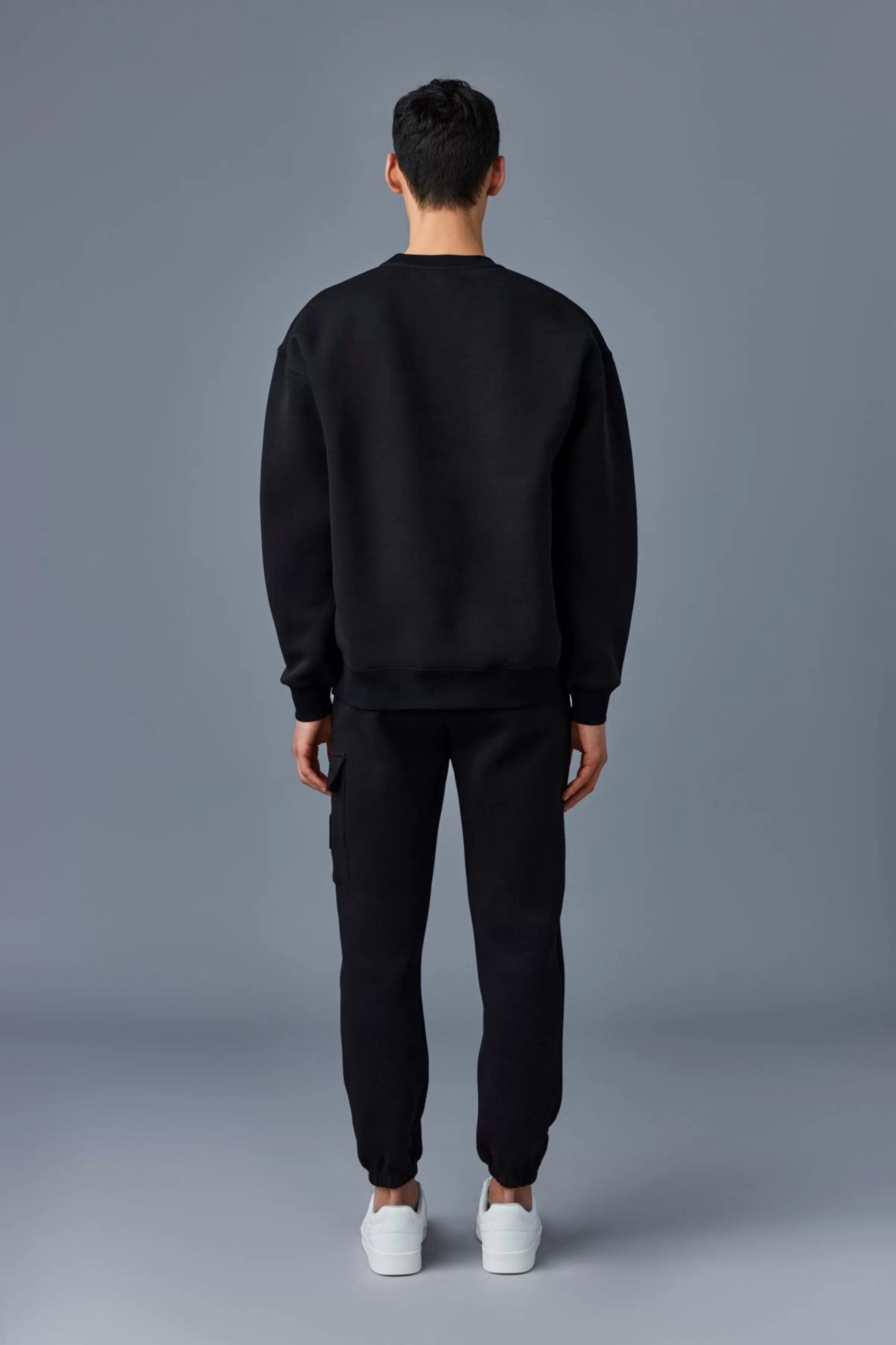 Max, Double Face Jersey Sweatshirt With Embroidered Logo For Men | ® US | Mackage Sale