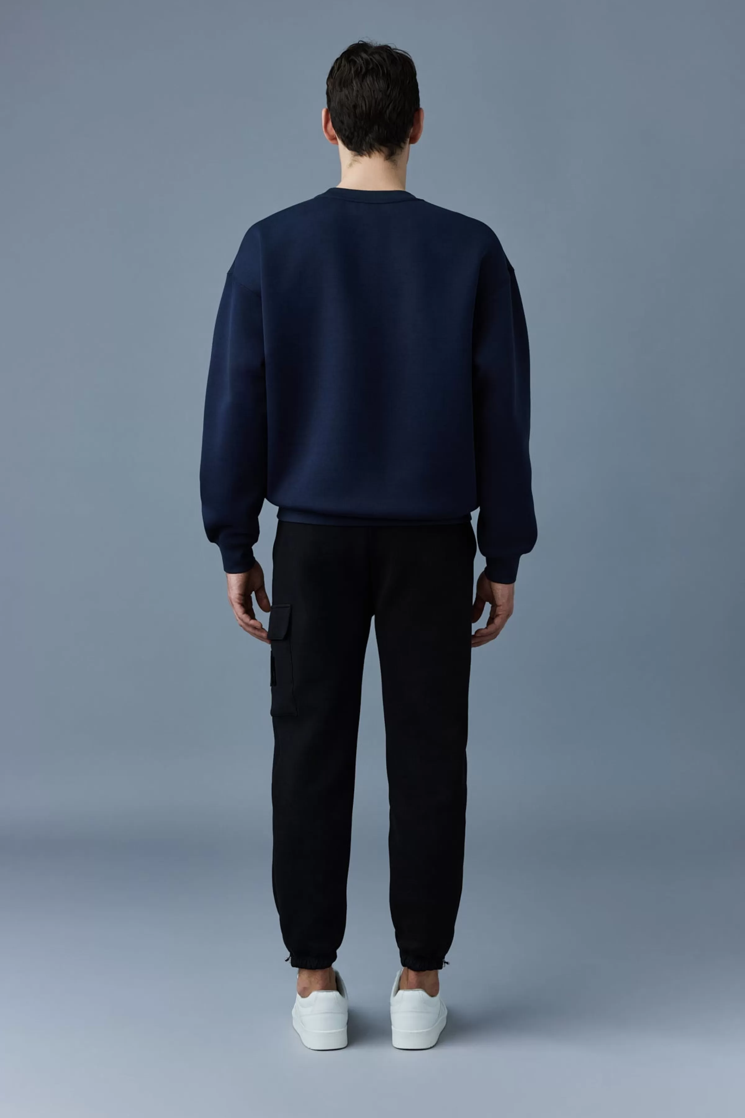 Max, Double Face Jersey Sweatshirt With Embroidered Logo For Men | ® US | Mackage Sale