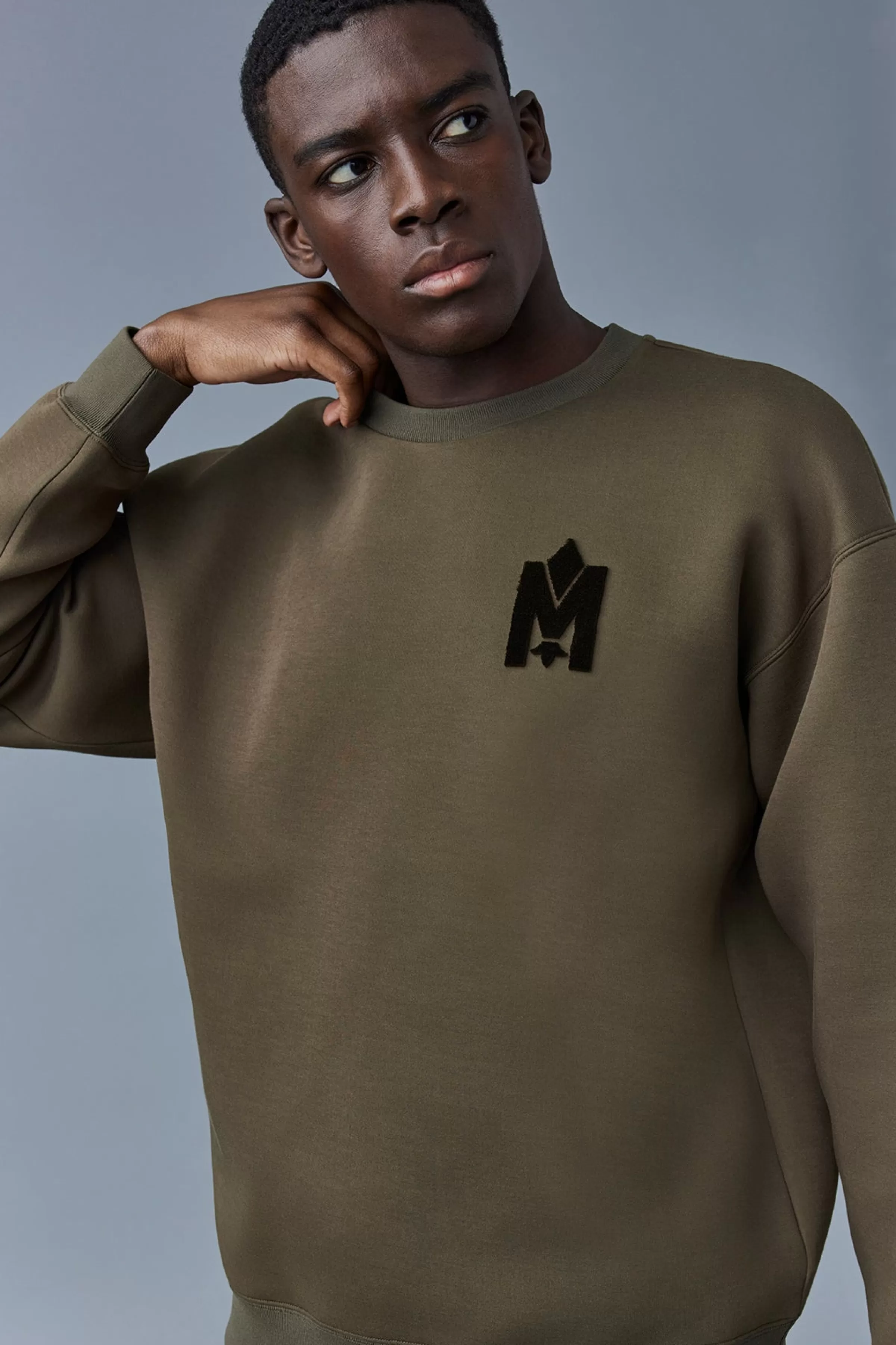 Max, Double Face Jersey Sweatshirt With Embroidered Logo For Men | ® US | Mackage Sale