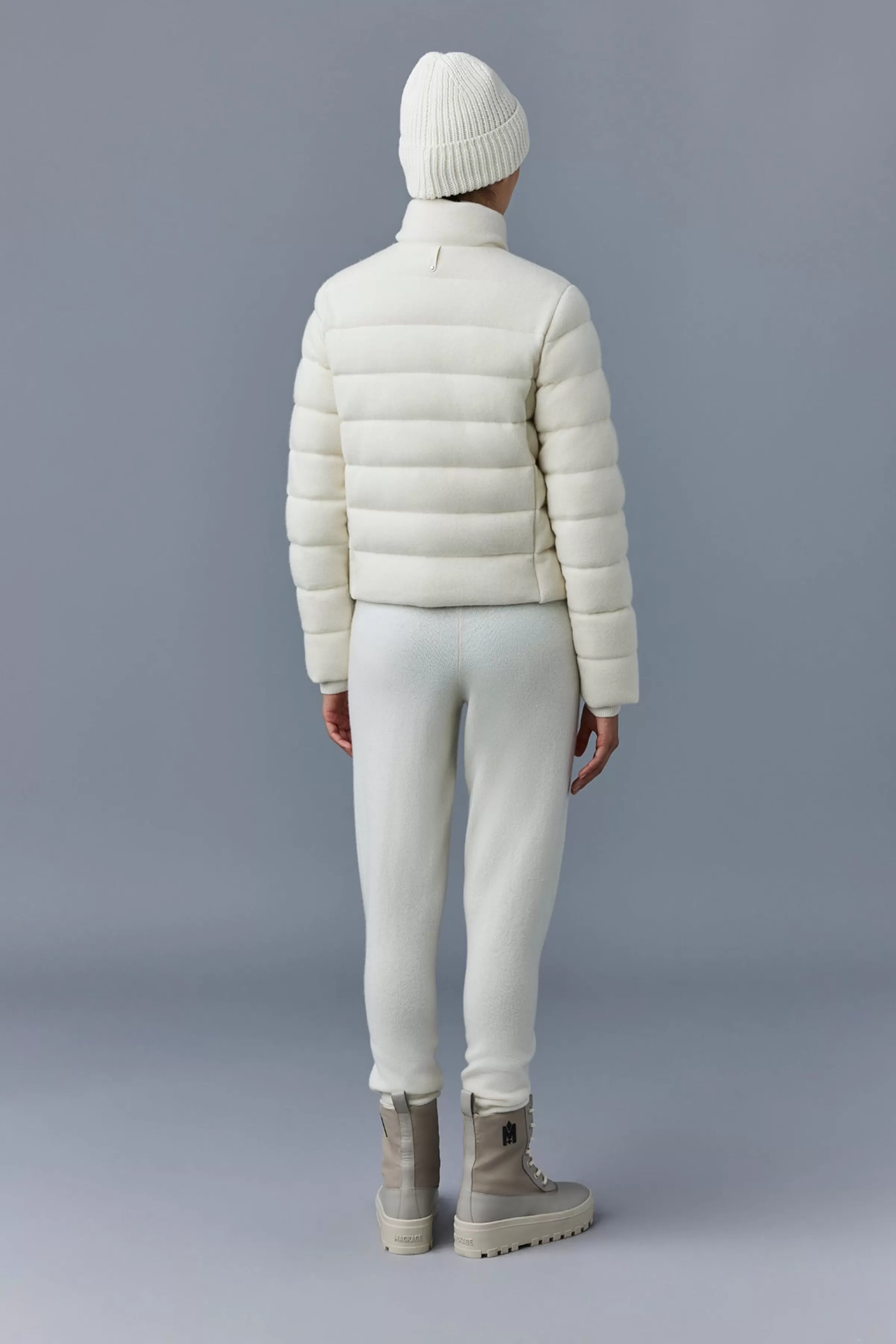 Melia, Cashmere Blend Jacket With Stand Collar For Ladies | ® US | Mackage Discount
