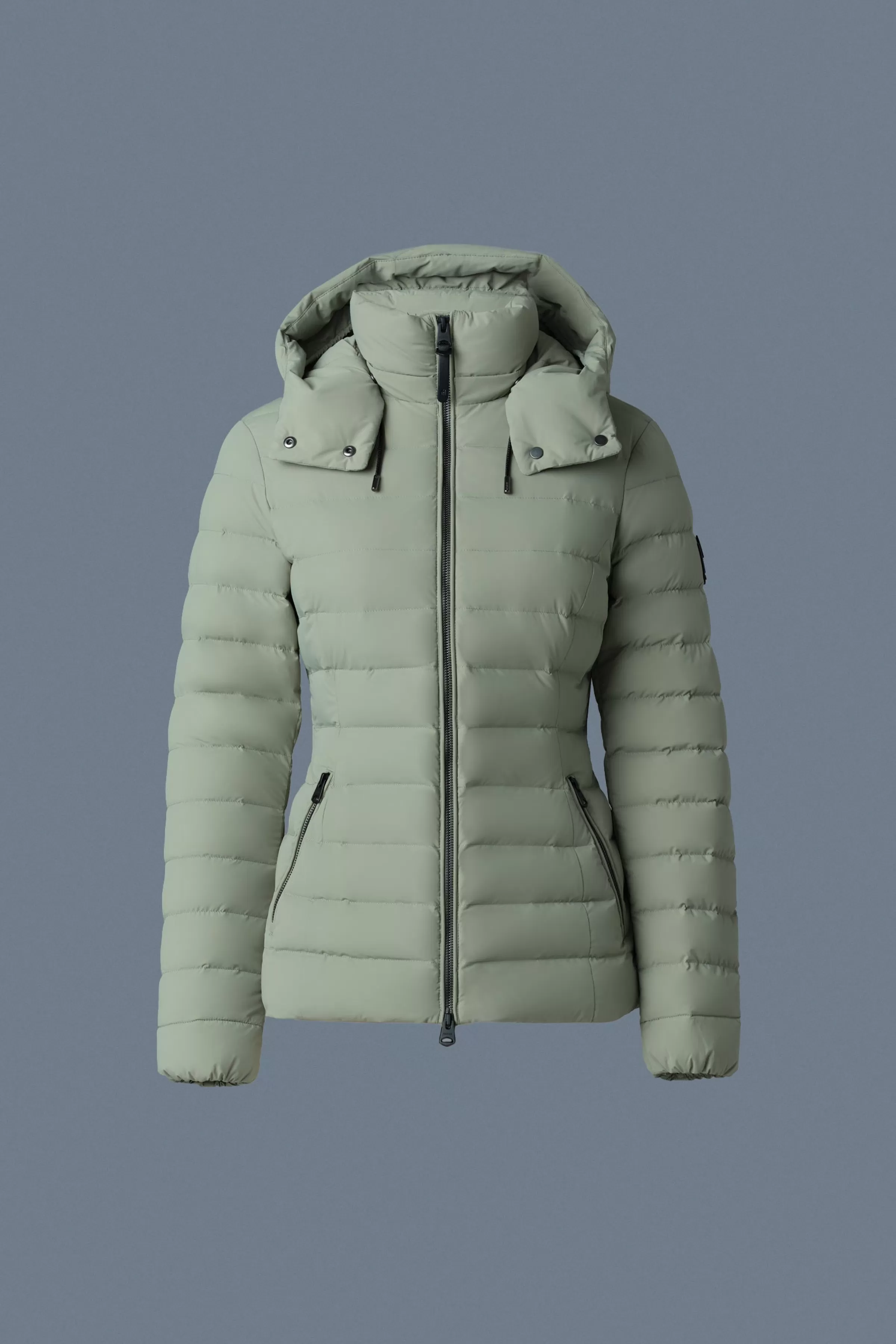 Michi, Agile-360 Stretch Light Down Jacket With Hood For Ladies | ® US | Mackage Best Sale