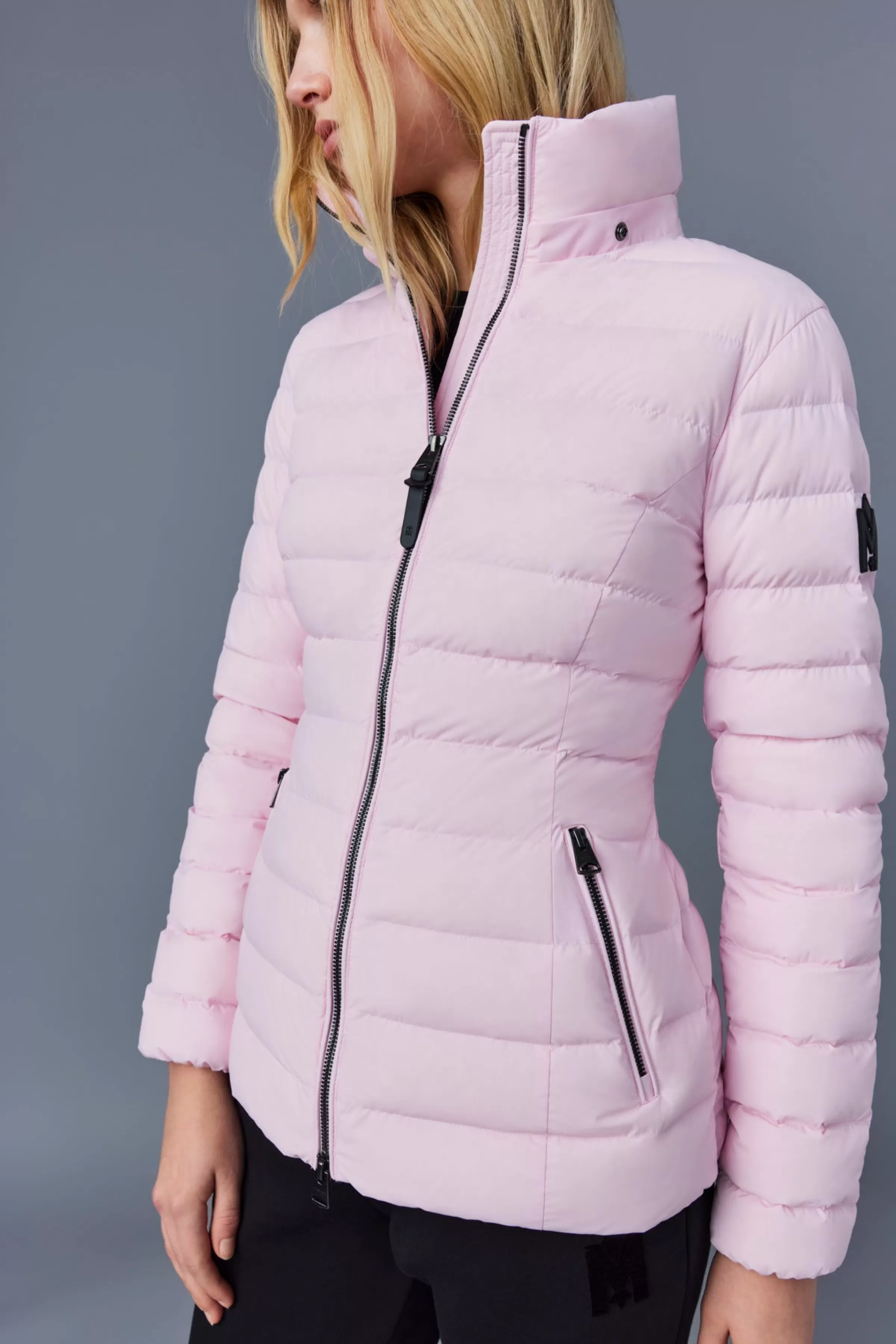 Michi, Agile-360 Stretch Light Down Jacket With Hood For Ladies | ® US | Mackage Best Sale