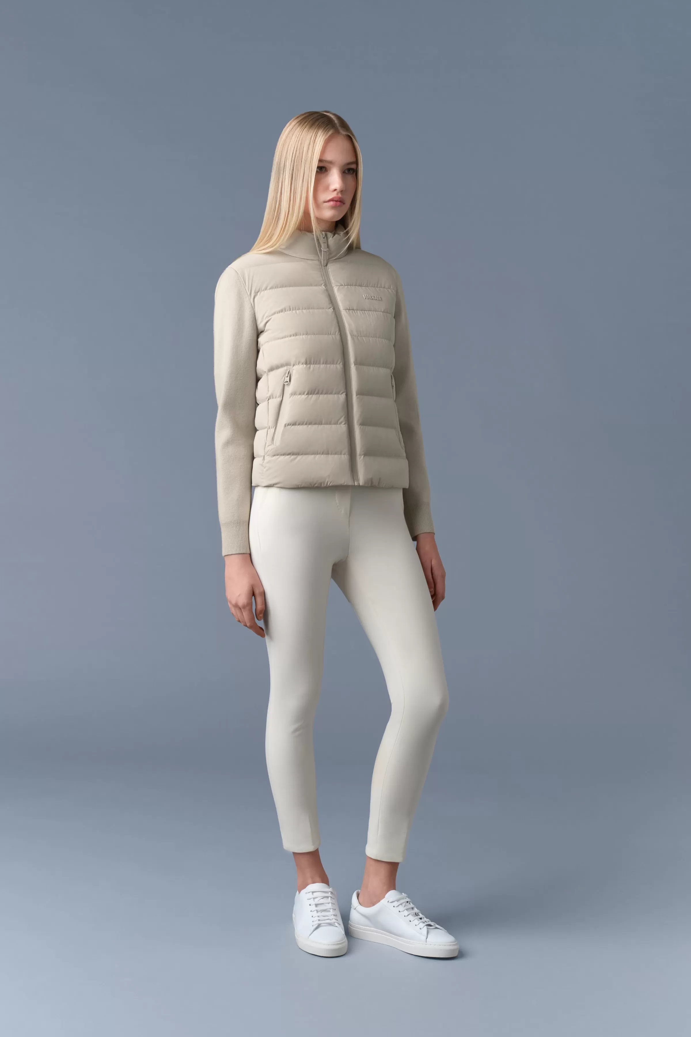 Oceane, Light Down Mixed-media Jacket For Ladies | ® US | Mackage Cheap
