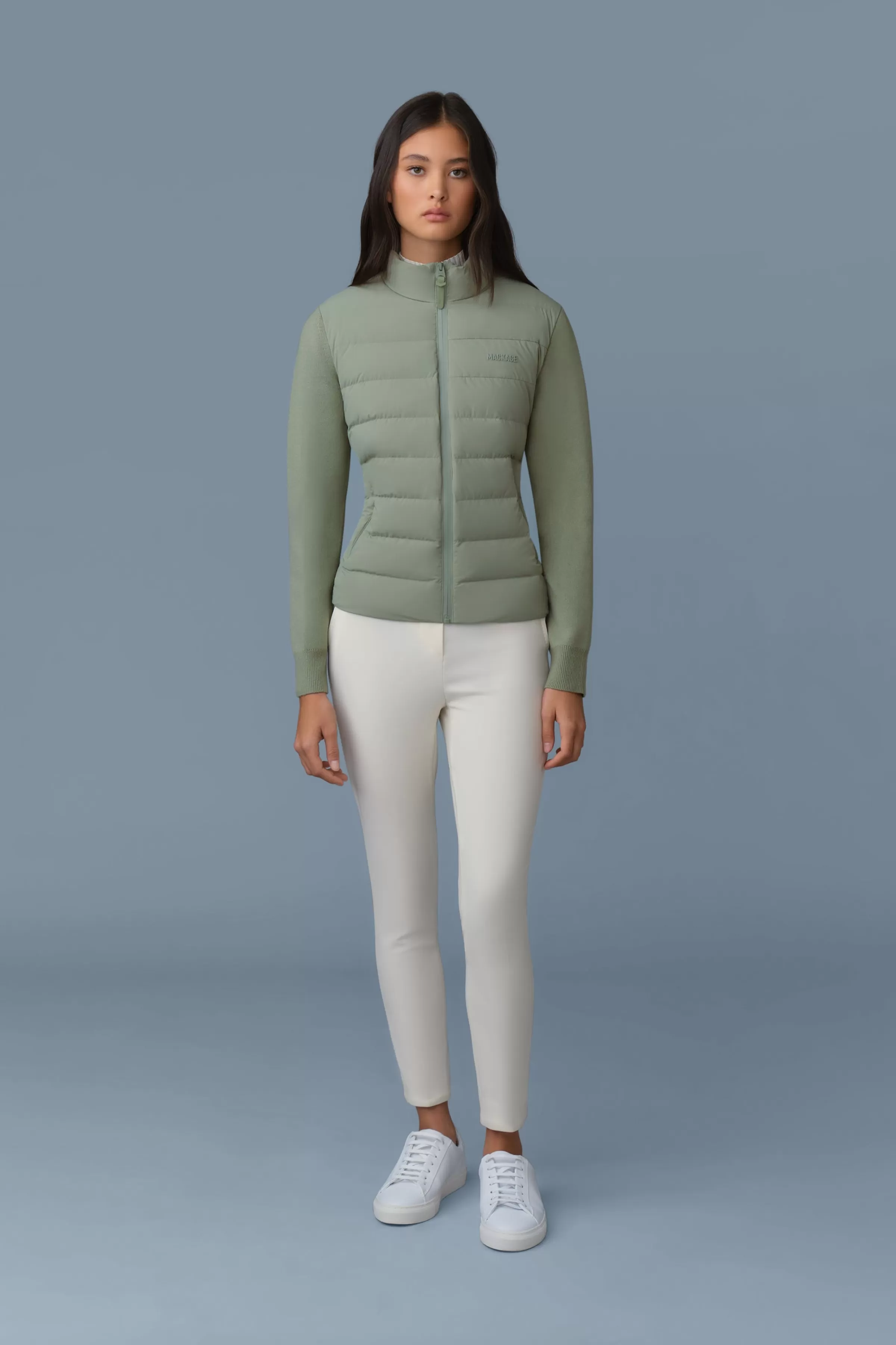 Oceane, Light Down Mixed-media Jacket For Ladies | ® US | Mackage Cheap