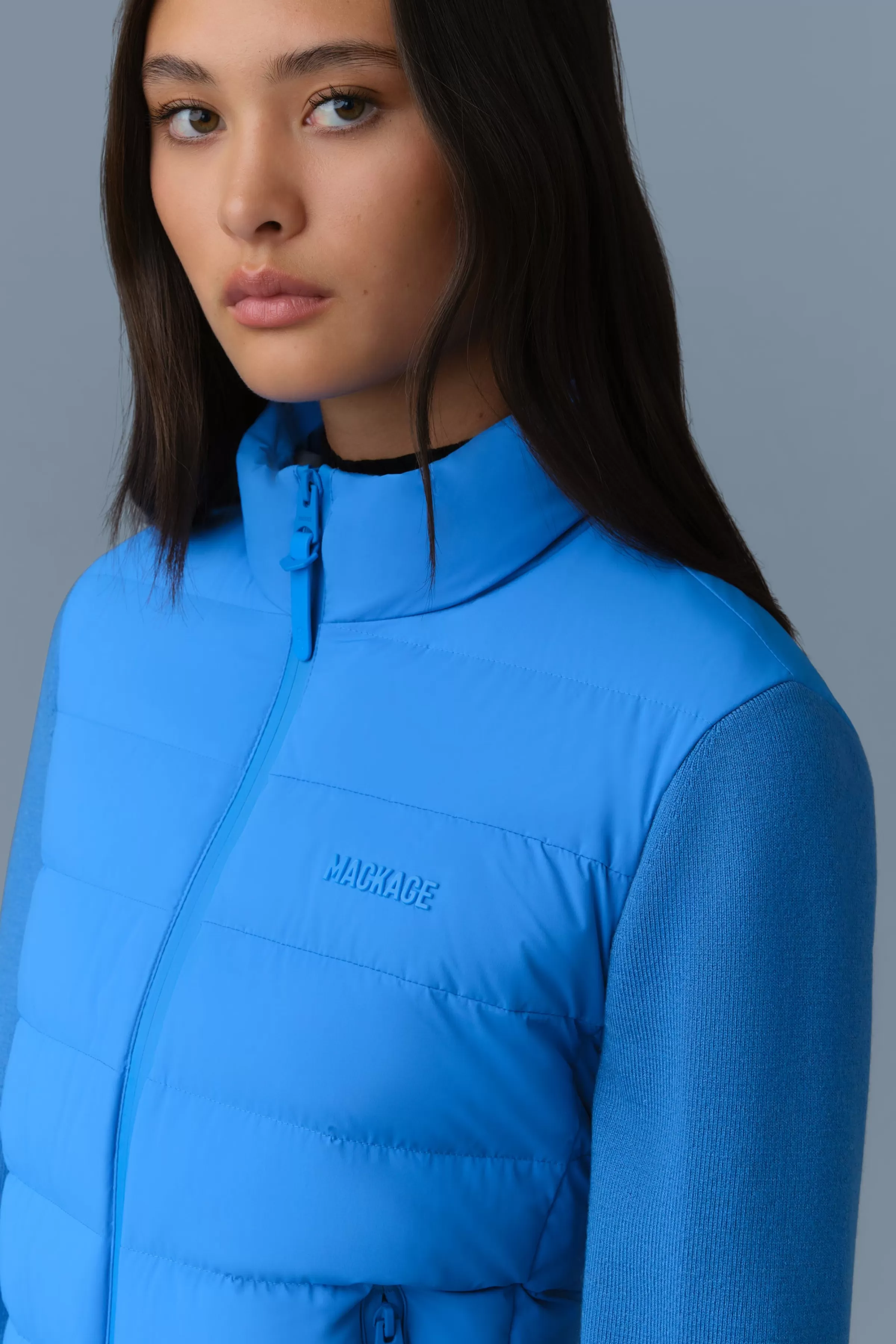 Oceane, Light Down Mixed-media Jacket For Ladies | ® US | Mackage Cheap