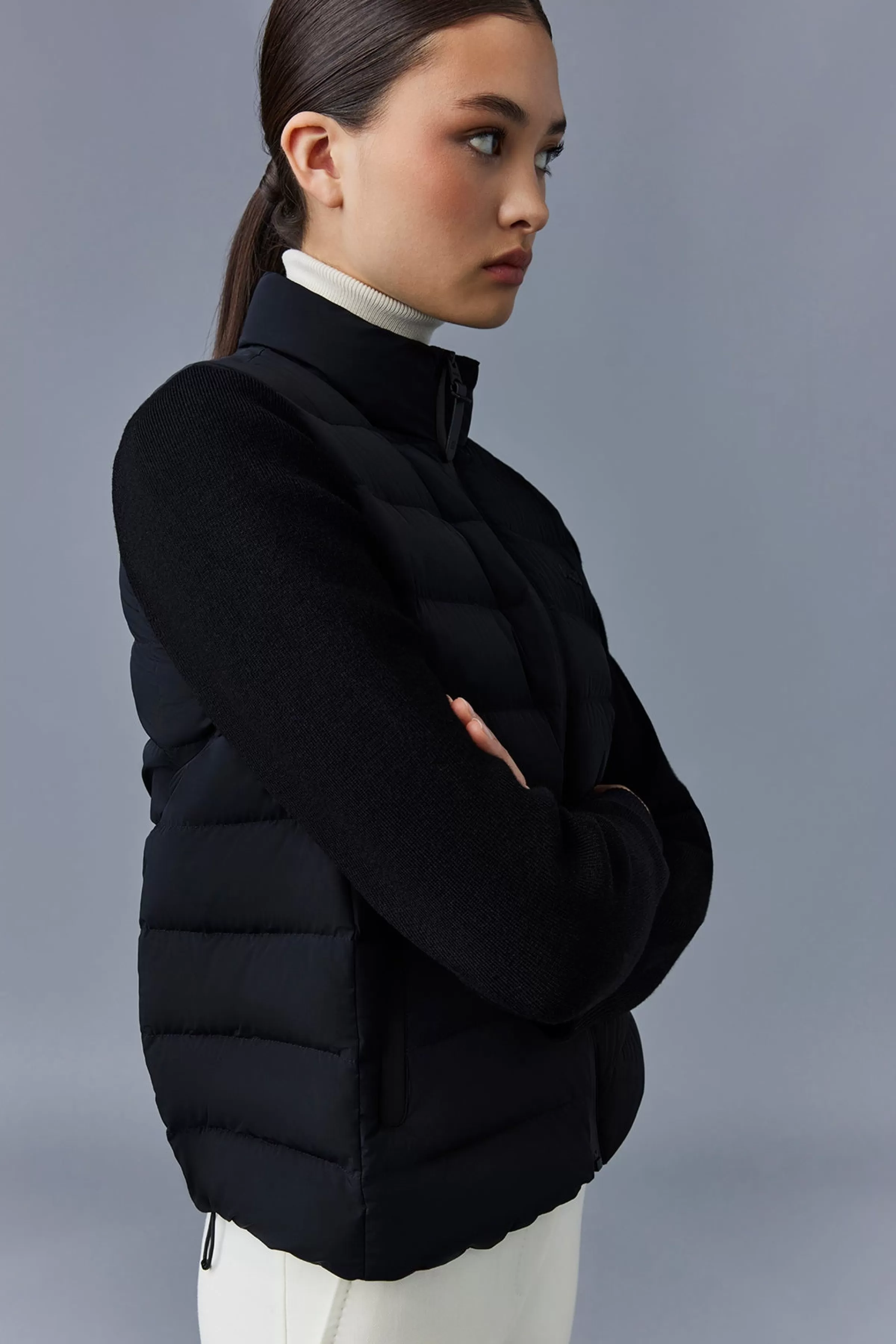 Oceane, Light Down Mixed-media Jacket For Ladies | ® US | Mackage Cheap