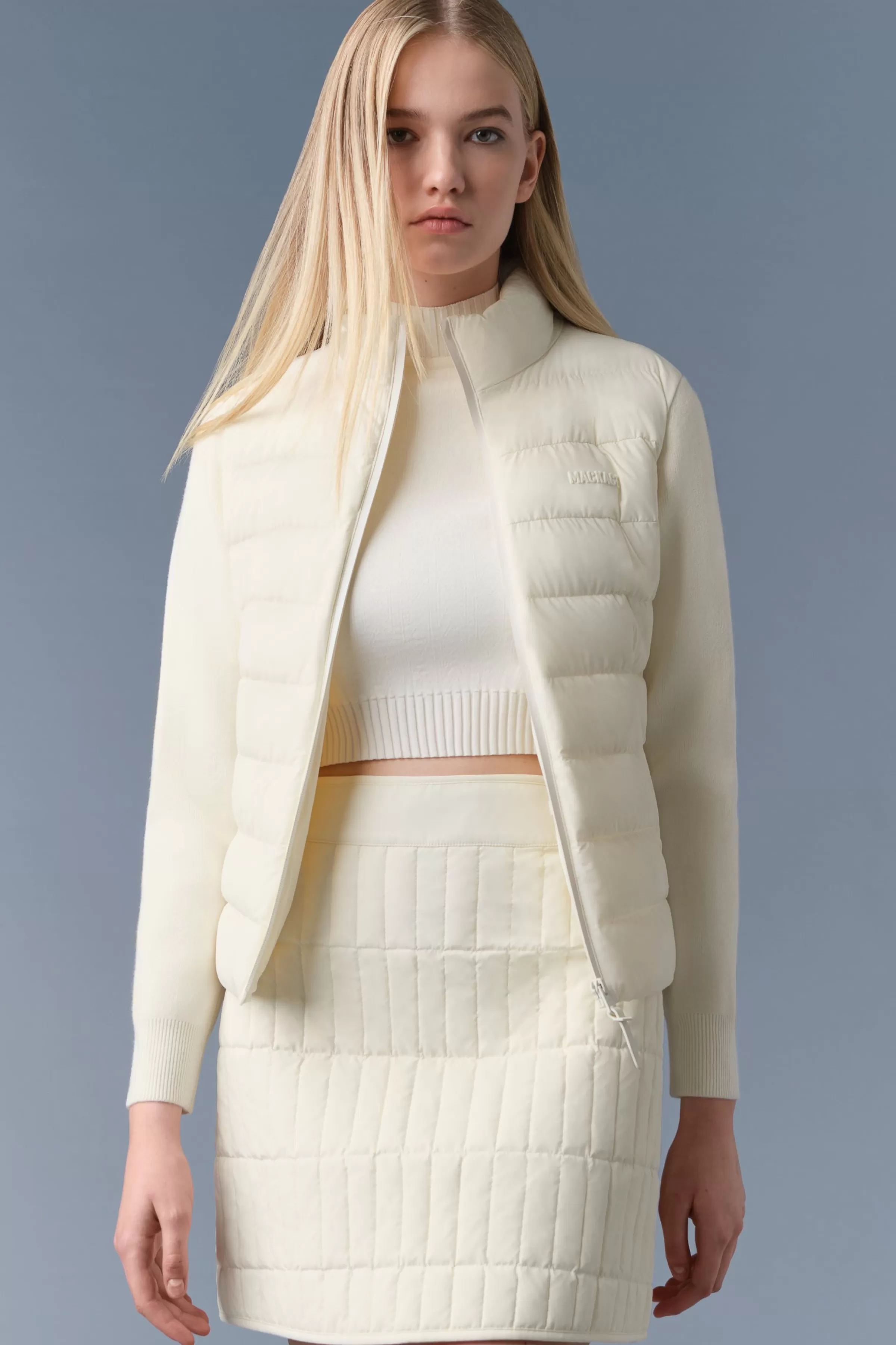 Oceane, Light Down Mixed-media Jacket For Ladies | ® US | Mackage Hot