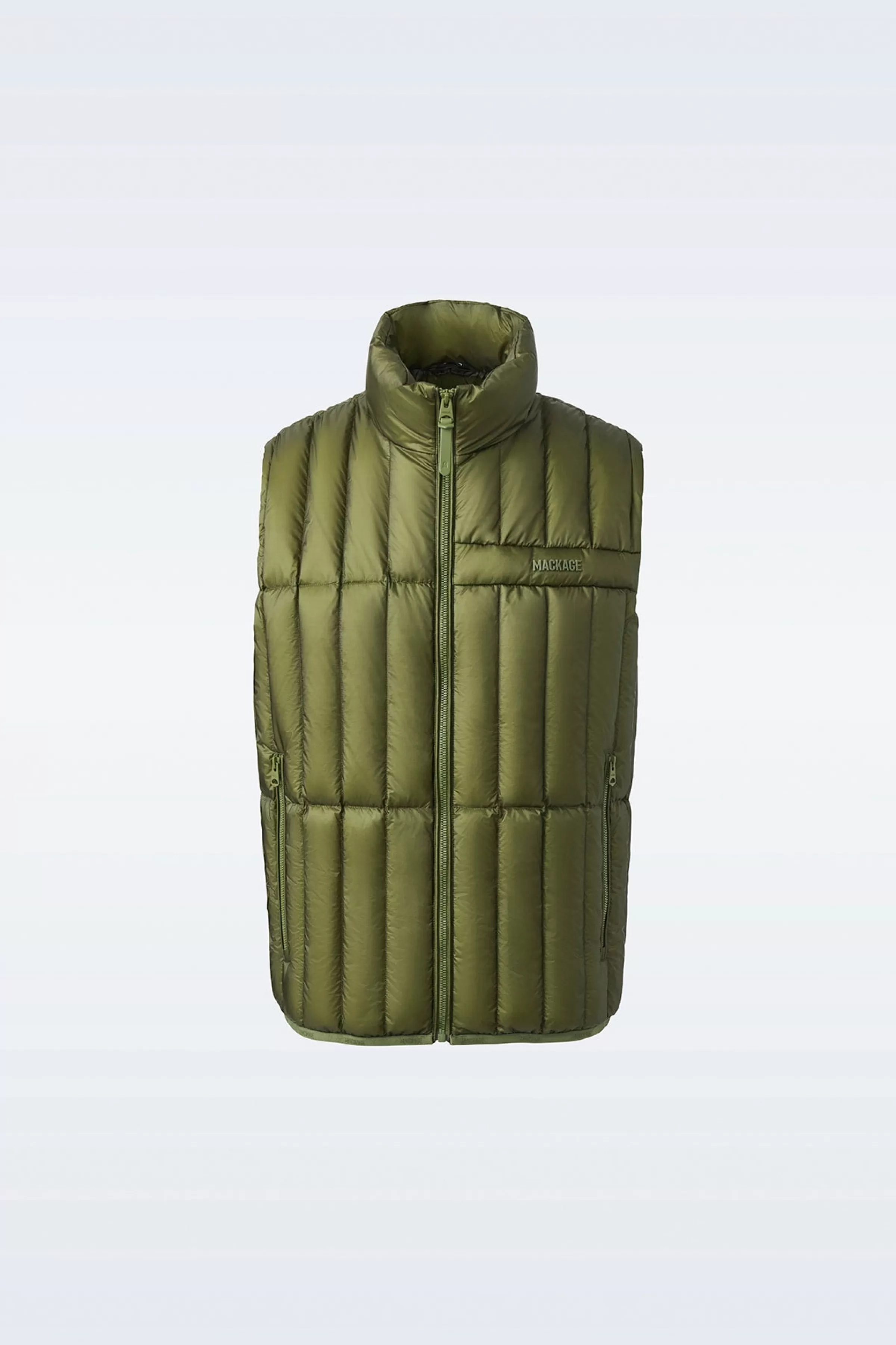 Patrick, Translucent Ripstop Light Down Vest With Funnel Collar For Men | ® US | Mackage Discount