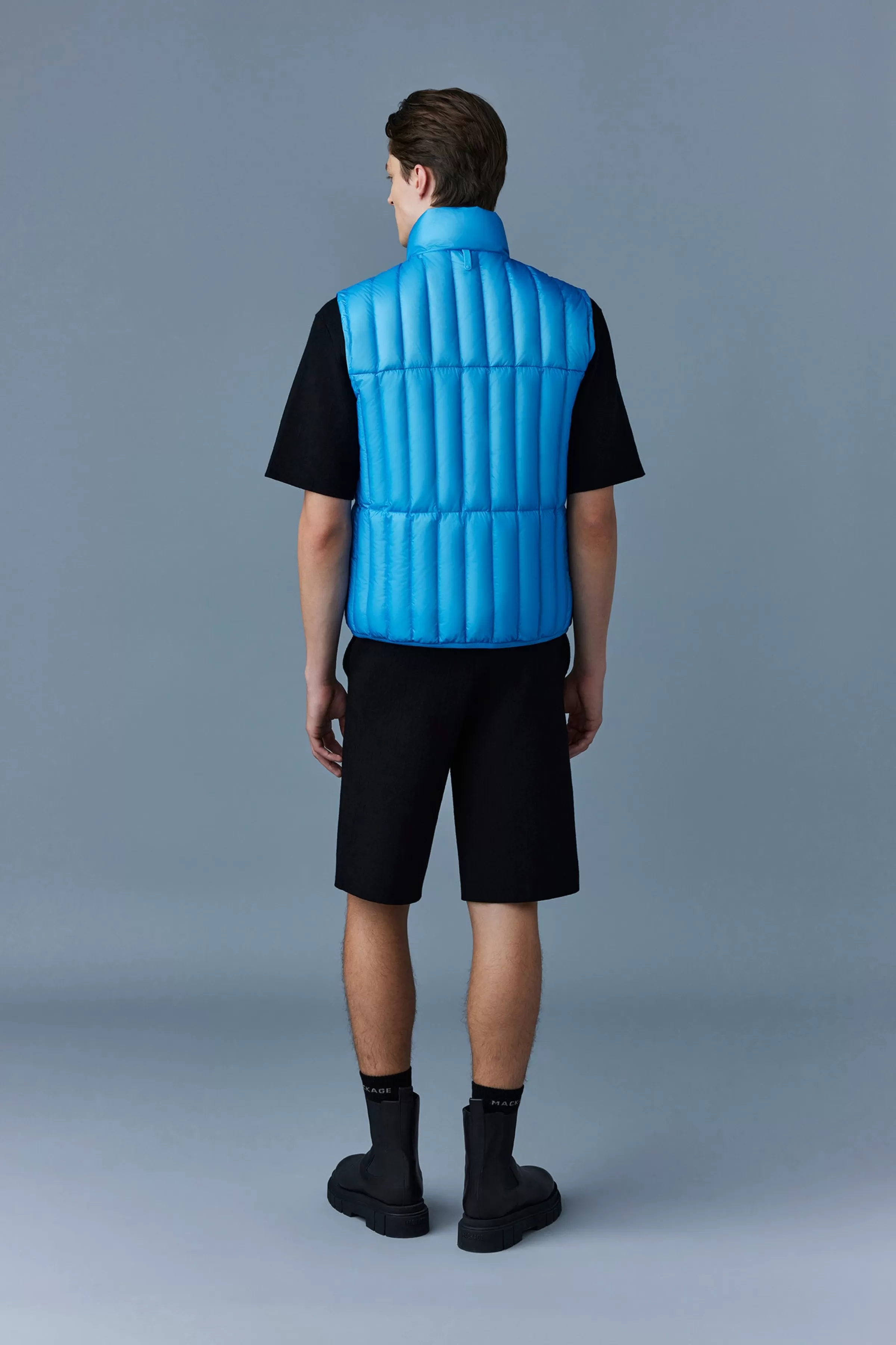 Patrick, Translucent Ripstop Light Down Vest With Funnel Collar For Men | ® US | Mackage Discount