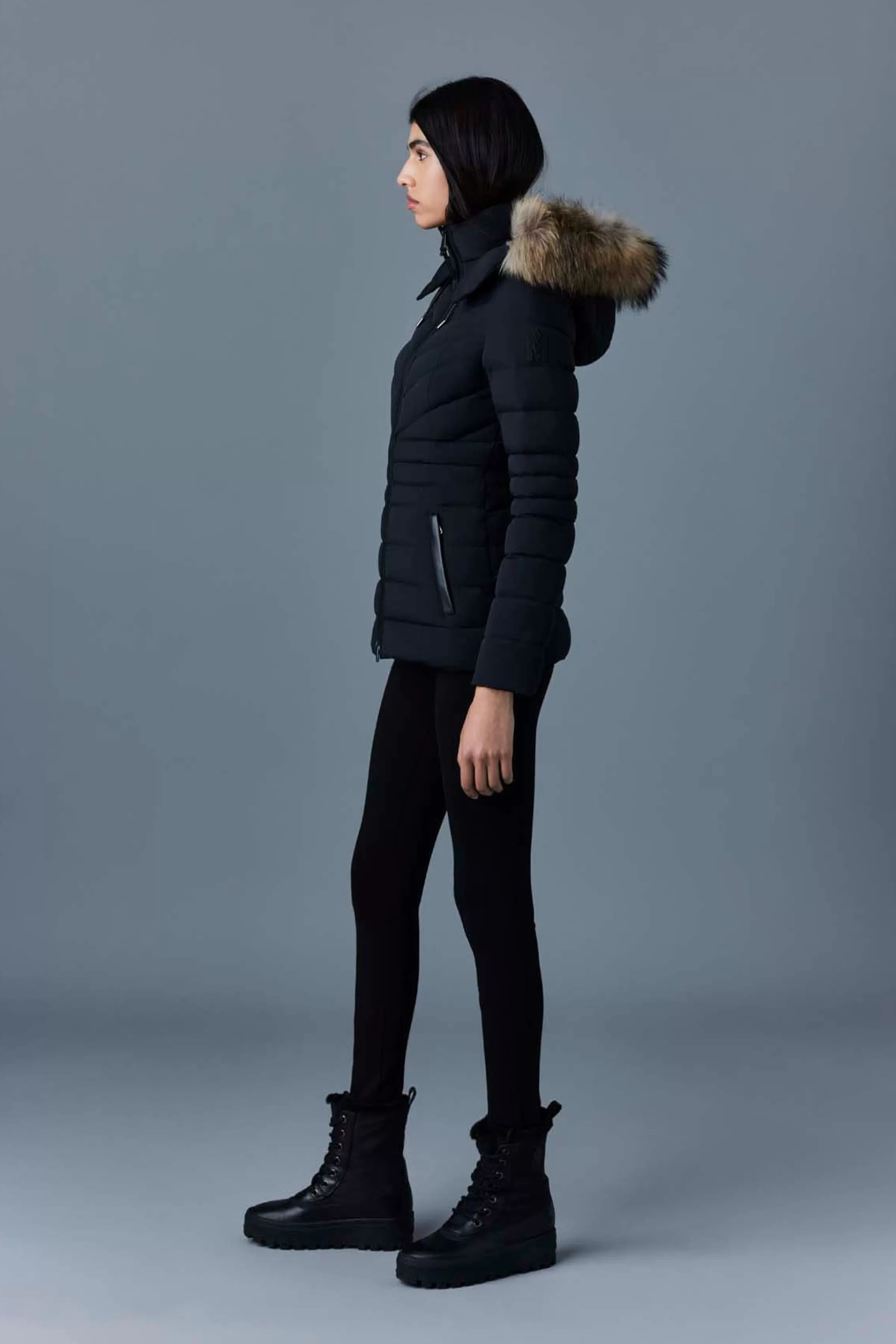 Patsy, Agile 360 Down Jacket With Natural Fur For Ladies | ® US | Mackage Outlet
