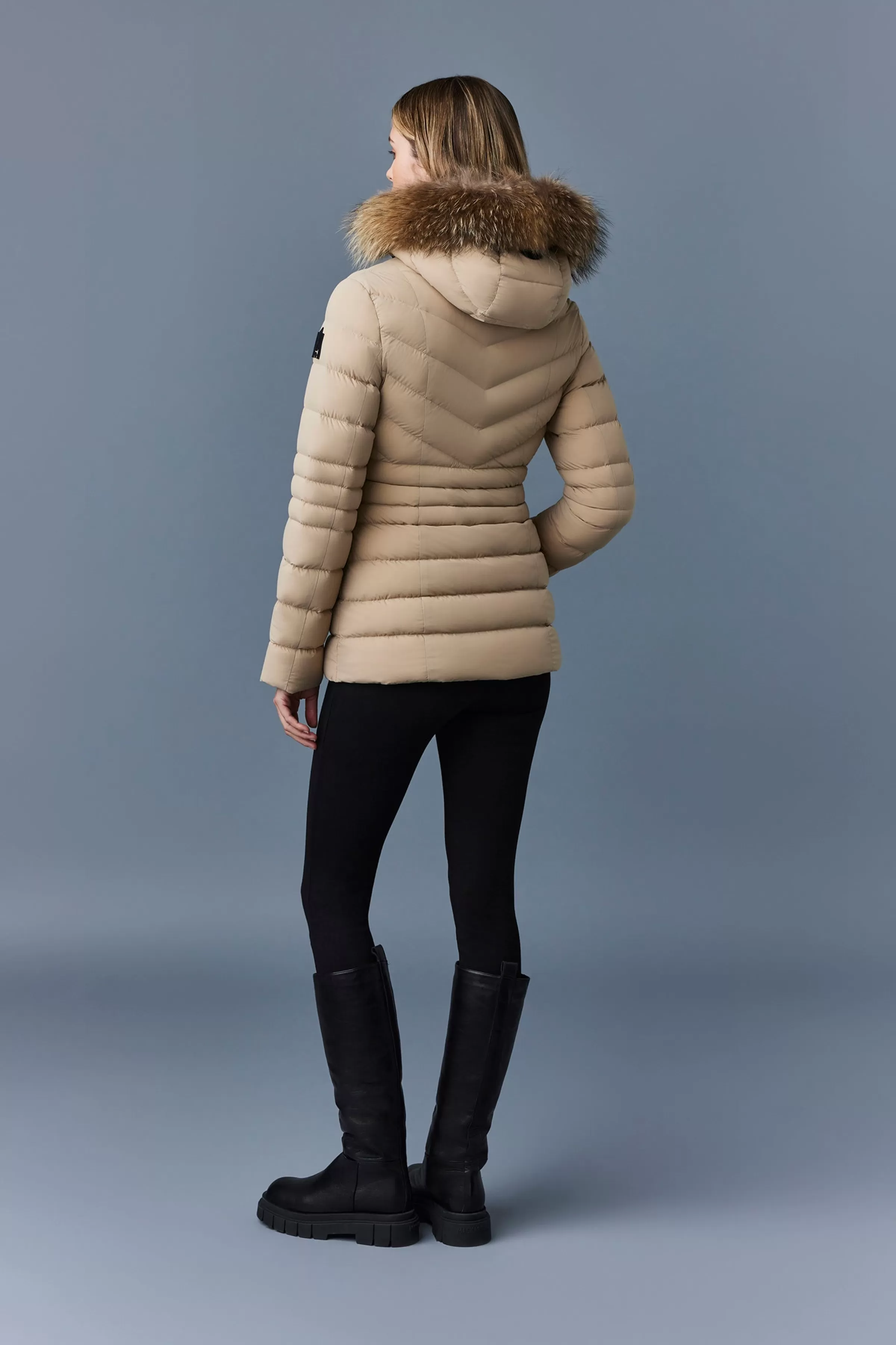 Patsy, Agile 360 Down Jacket With Natural Fur For Ladies | ® US | Mackage Outlet