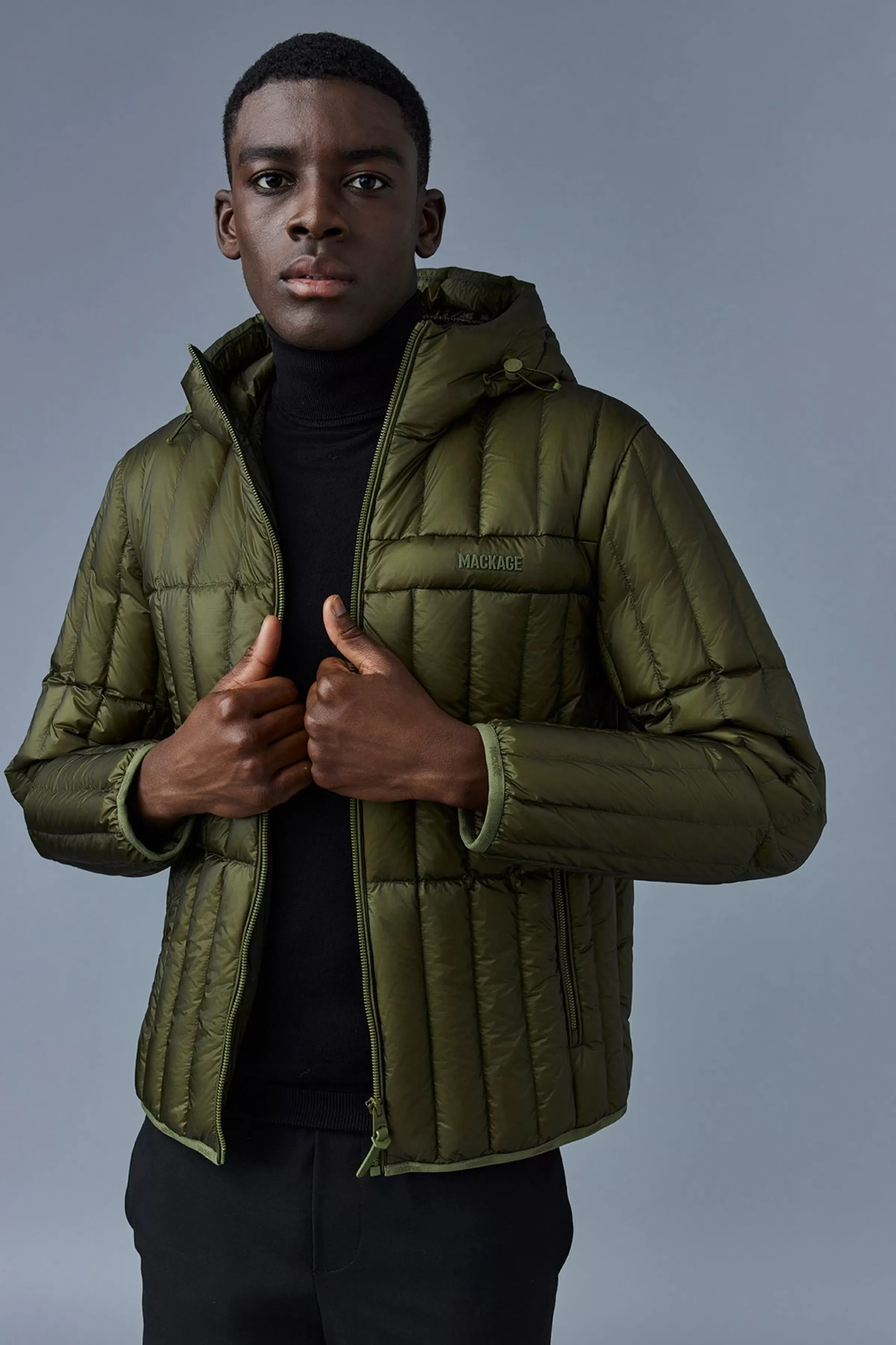 Peter, Translucent Ripstop Light Down Jacket With Hood For Men | ® US | Mackage Best Sale