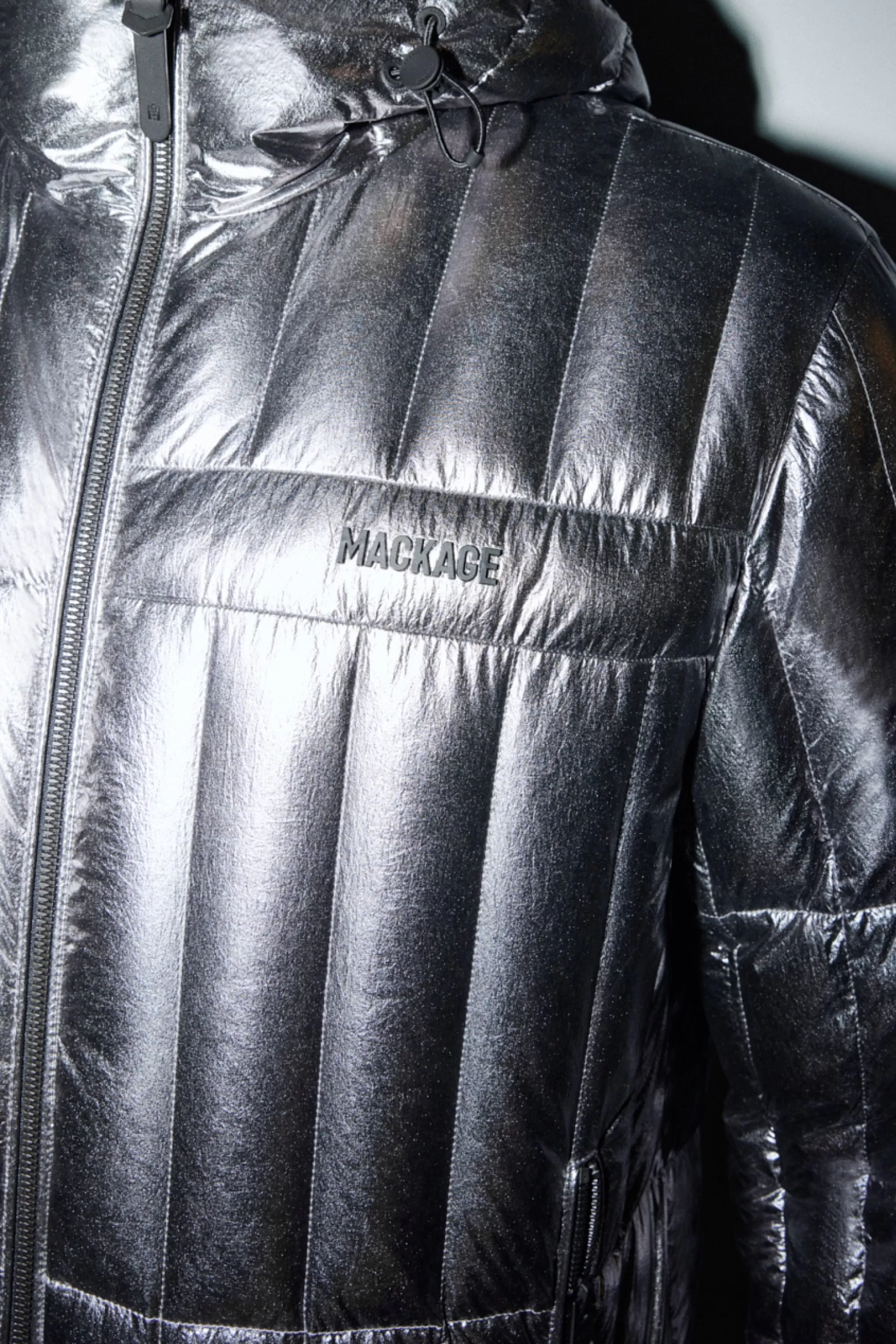 Philip-M, Metallic Laminate Light Down Jacket | ® US | Mackage New