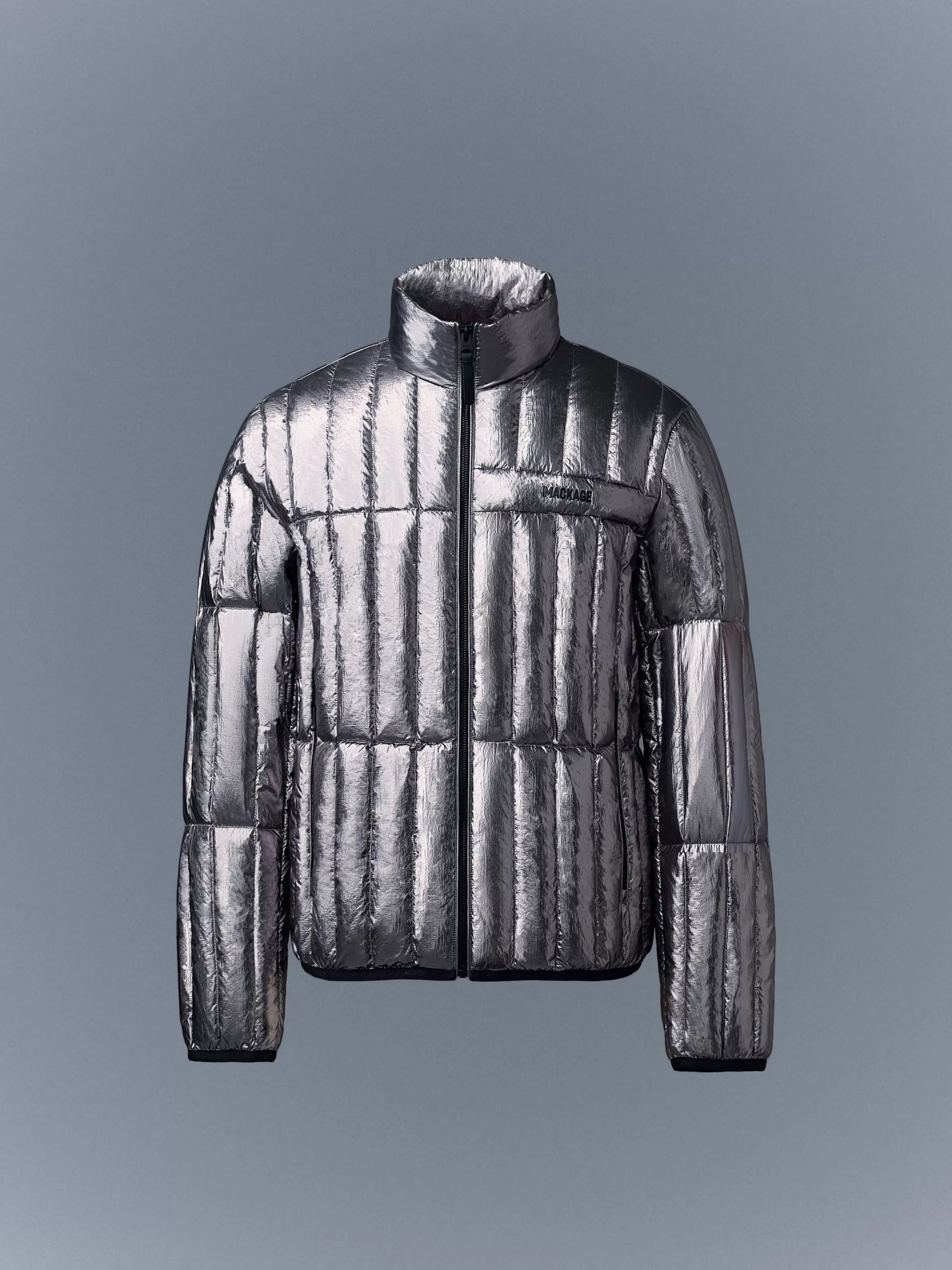 Philip-M, Metallic Laminate Light Down Jacket | ® US | Mackage New