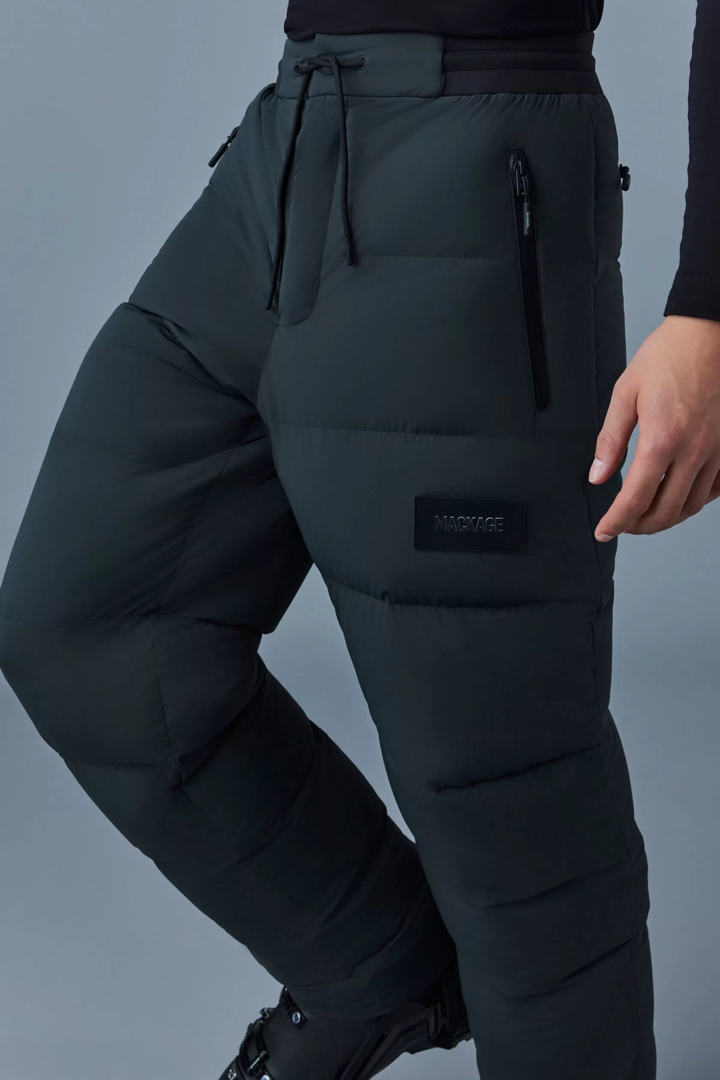 Roger, Quilted Stretch Down Ski Pants For Men | ® US | Mackage Store