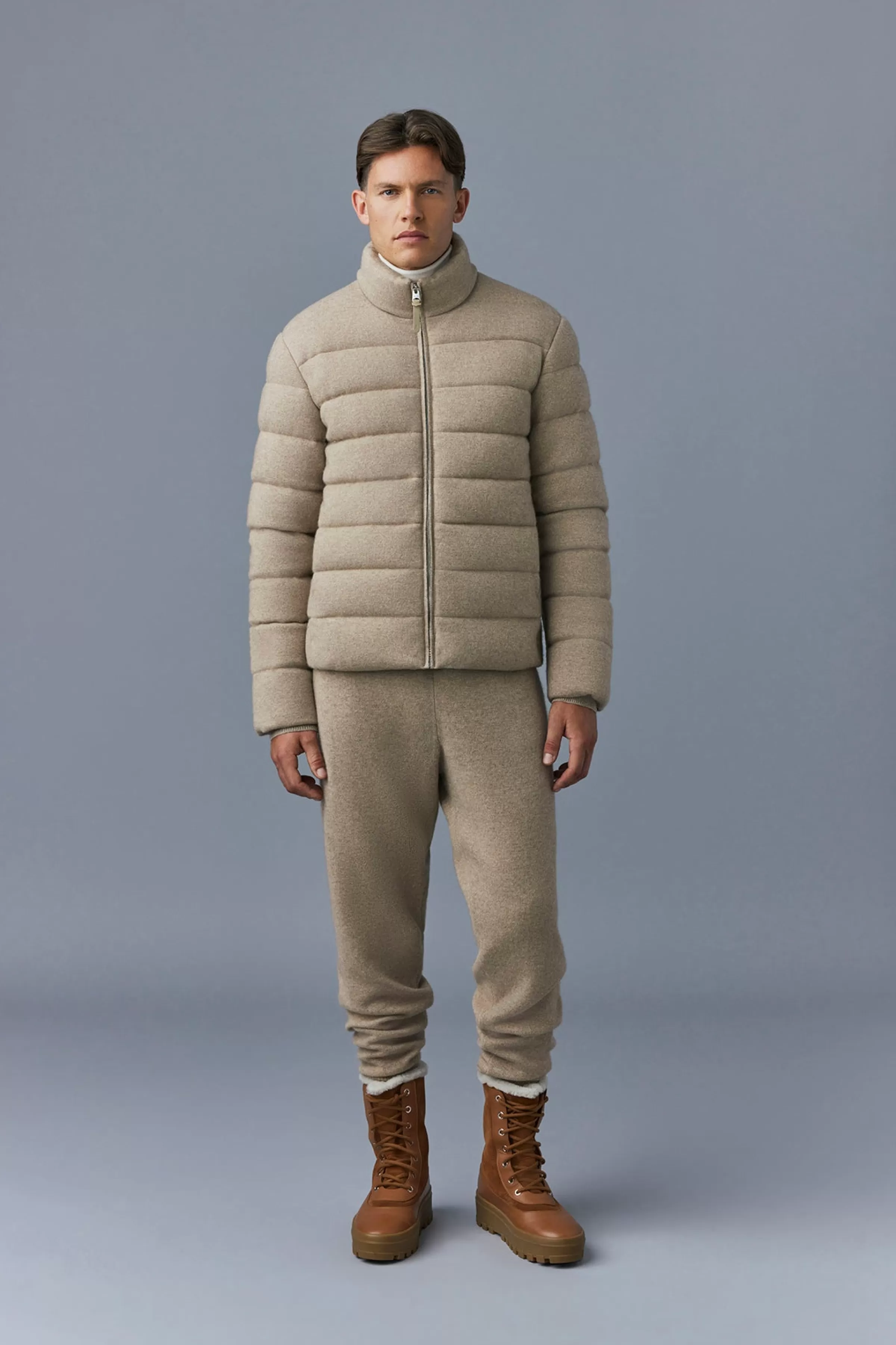 Scott, Light Down Jacket With Cashmere Blend Shell For Men | ® US | Mackage Hot