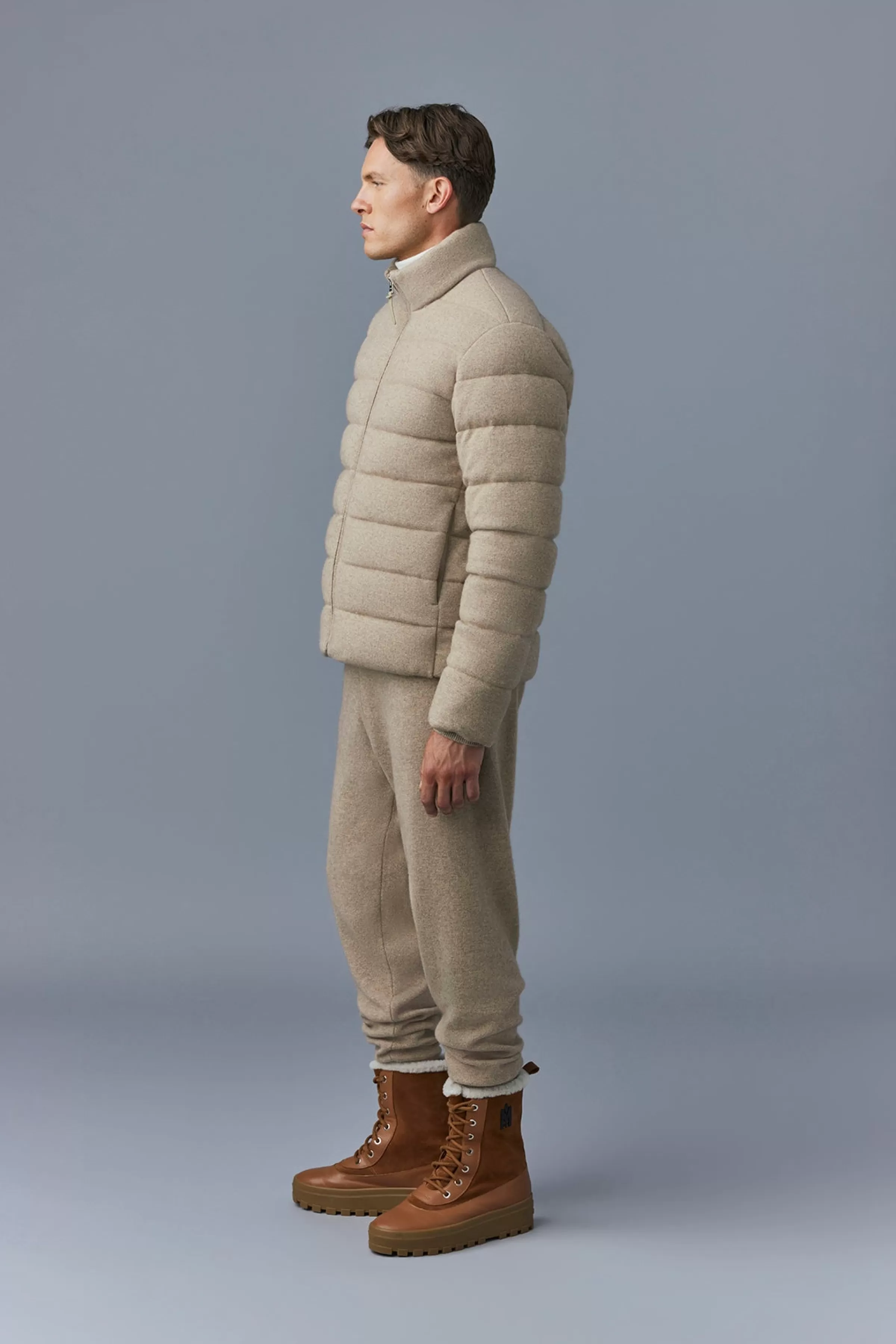 Scott, Light Down Jacket With Cashmere Blend Shell For Men | ® US | Mackage Hot