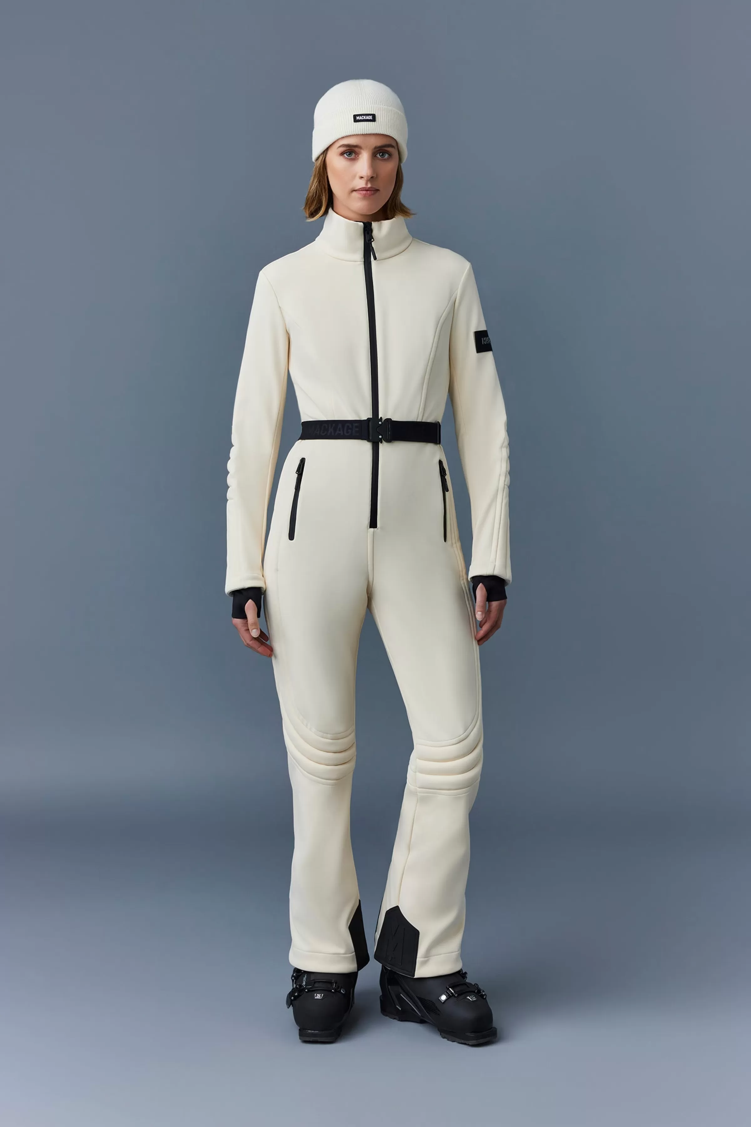 Shawna, Techno Fleece Ski Suit With Articulated Sleeves And Knees For Ladies | ® US | Mackage Outlet