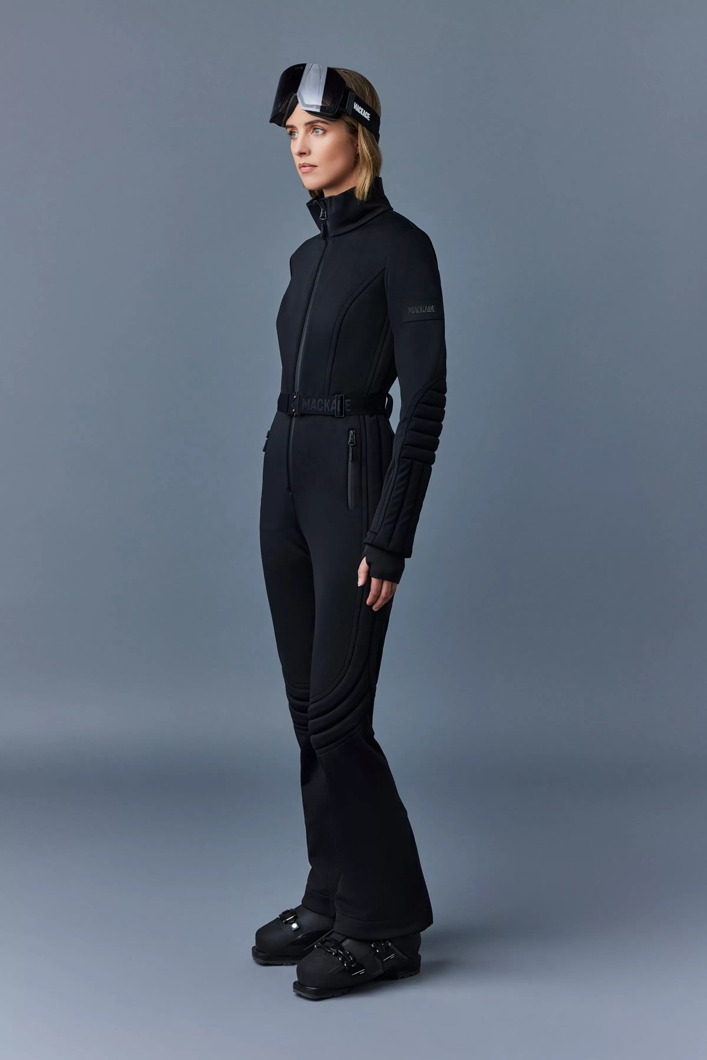 Shawna, Techno Fleece Ski Suit With Articulated Sleeves And Knees For Ladies | ® US | Mackage Outlet