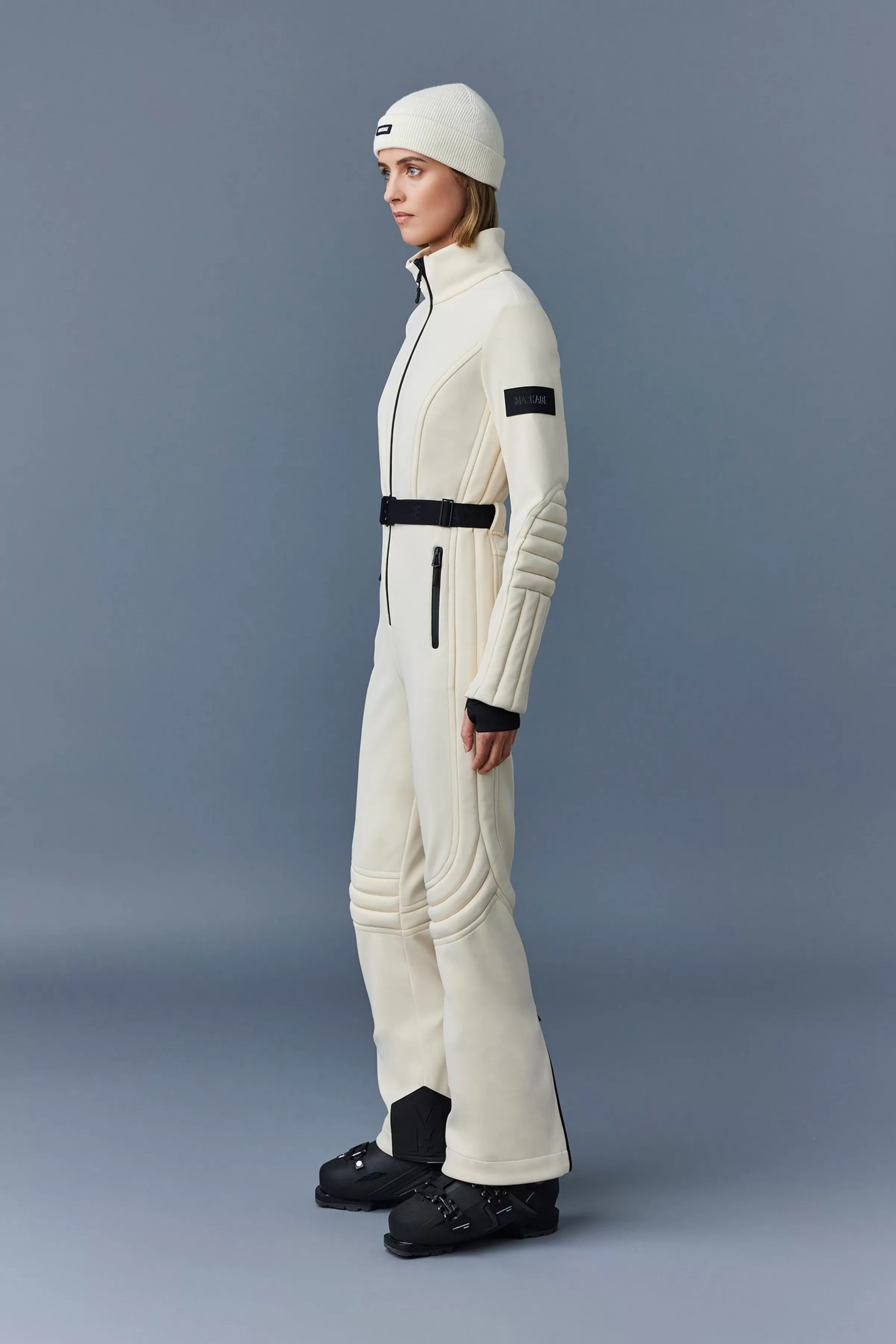 Shawna, Techno Fleece Ski Suit With Articulated Sleeves And Knees For Ladies | ® US | Mackage Outlet