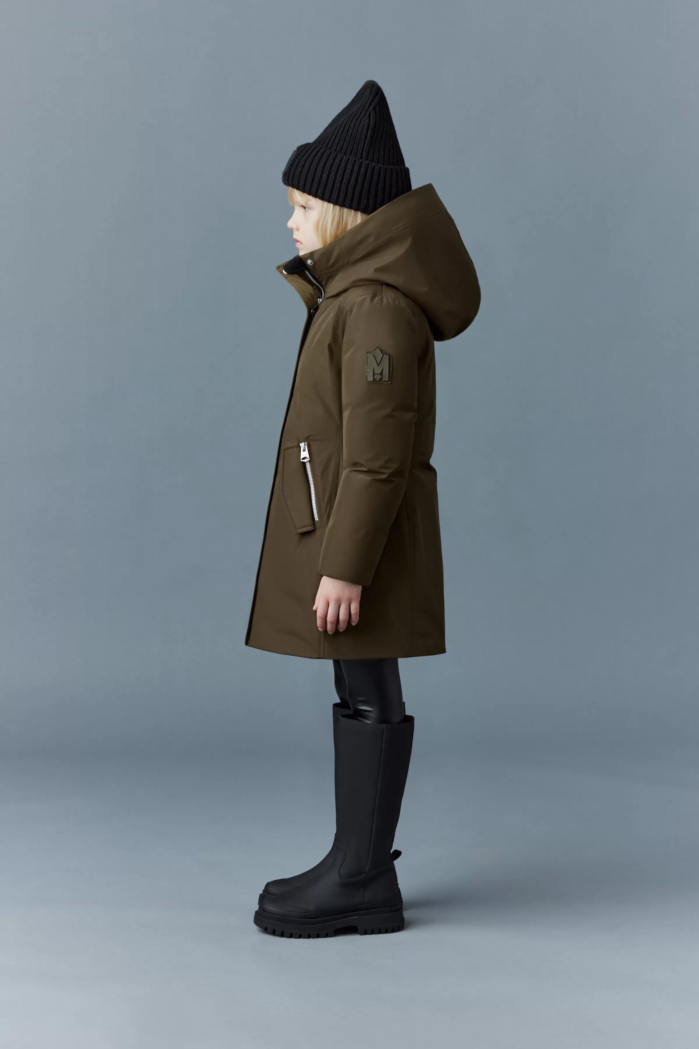 Shayna, 2-in-1 Nano Down Coat With Removable Bib For Kids (8-14 Years) | ® US | Mackage New