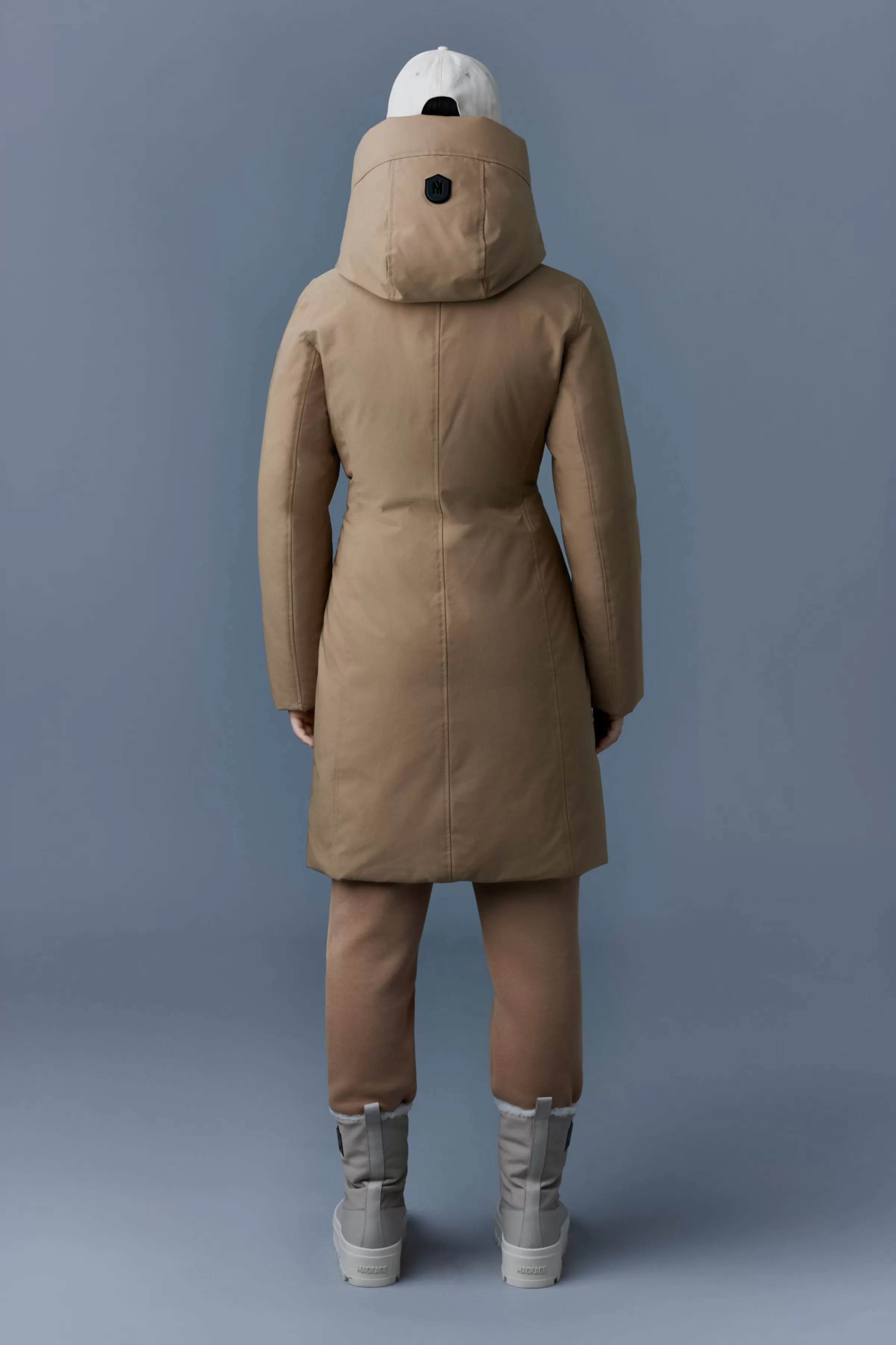 Shiloh, 2-in-1 Fitted Down Coat With Removable Bib For Ladies | ® US | Mackage Clearance