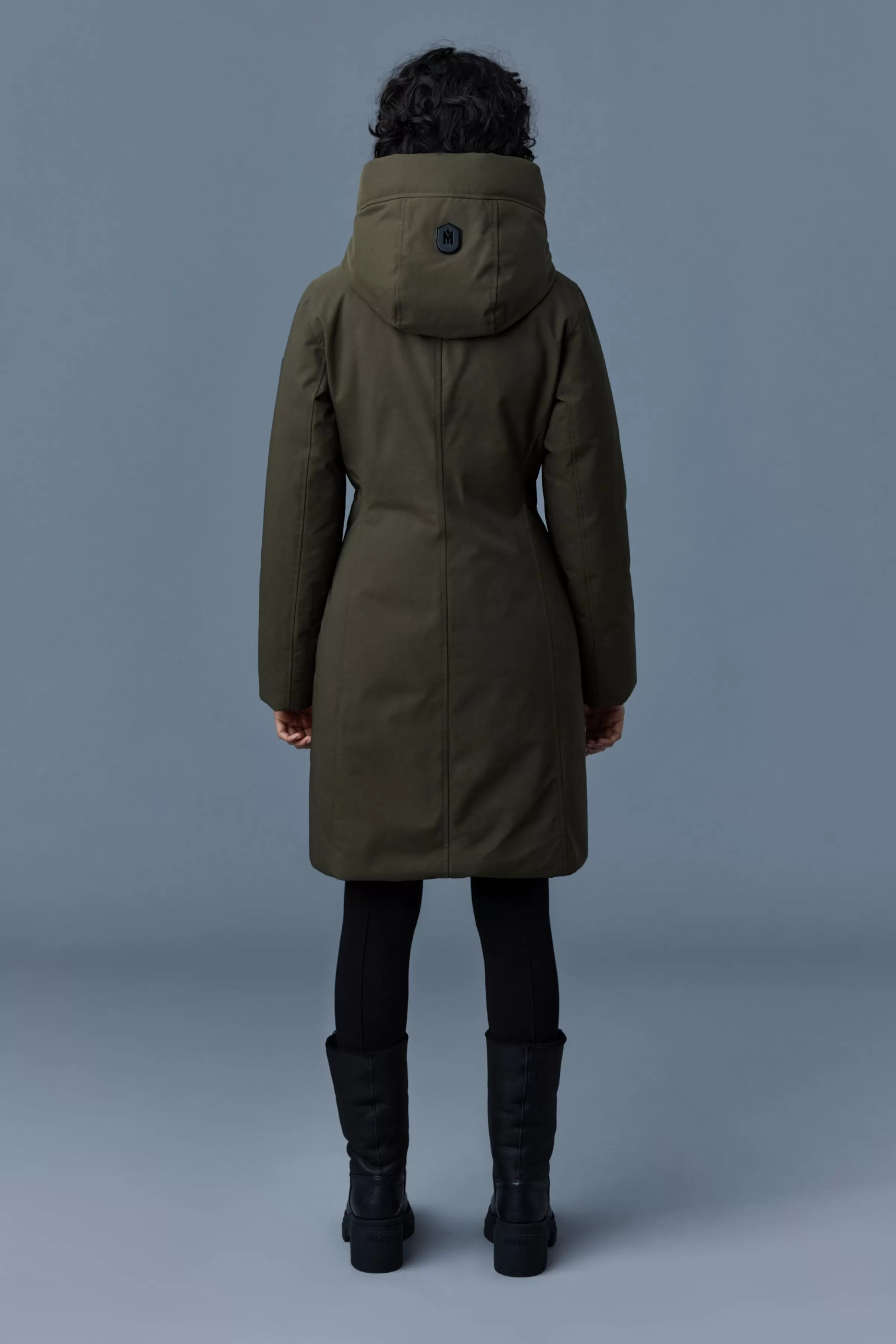 Shiloh, 2-in-1 Fitted Down Coat With Removable Bib For Ladies | ® US | Mackage Clearance