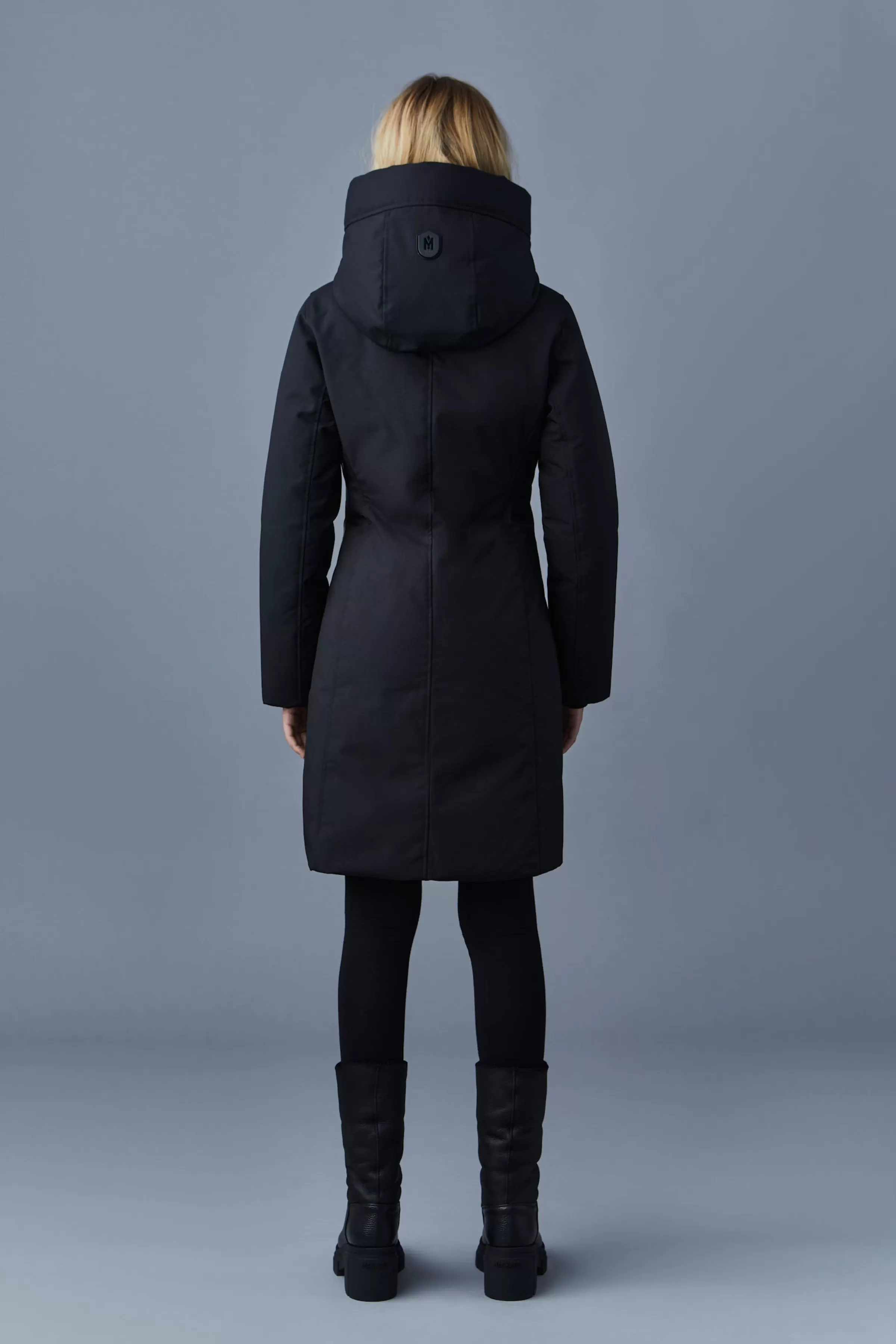 Shiloh, 2-in-1 Fitted Down Coat With Removable Bib For Ladies | ® US | Mackage Clearance