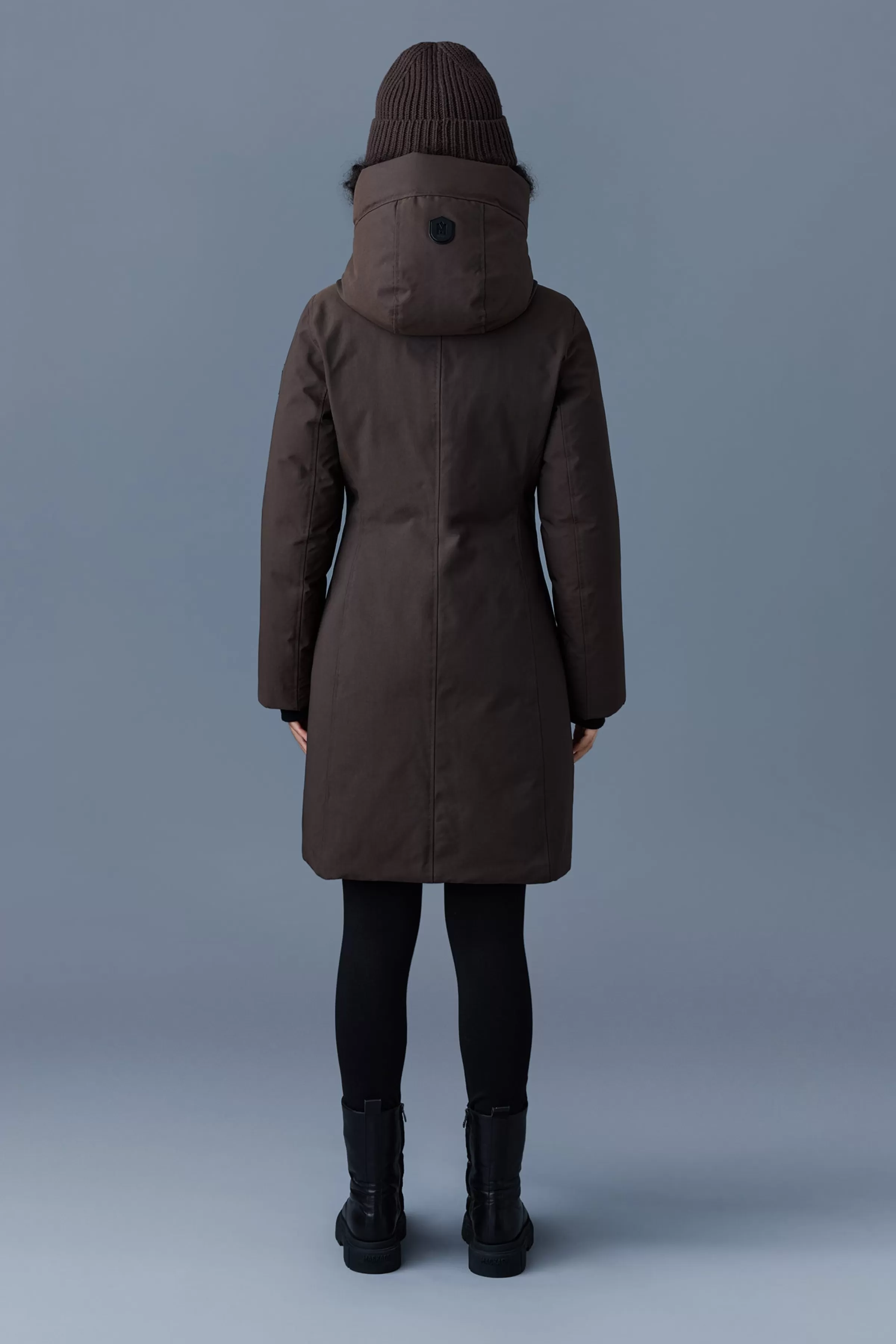 Shiloh, 2-in-1 Fitted Down Coat With Removable Bib For Ladies | ® US | Mackage Clearance